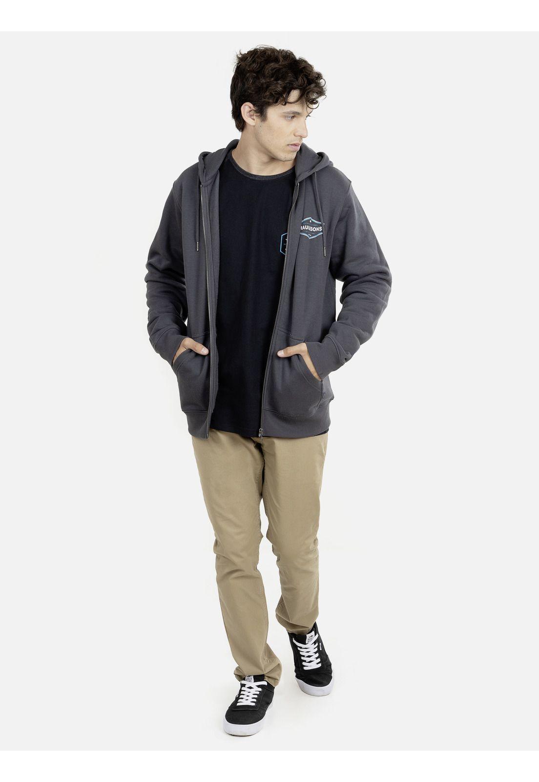 Polera M/L Hombre Negro Maui and Sons 5P105-MI19-3