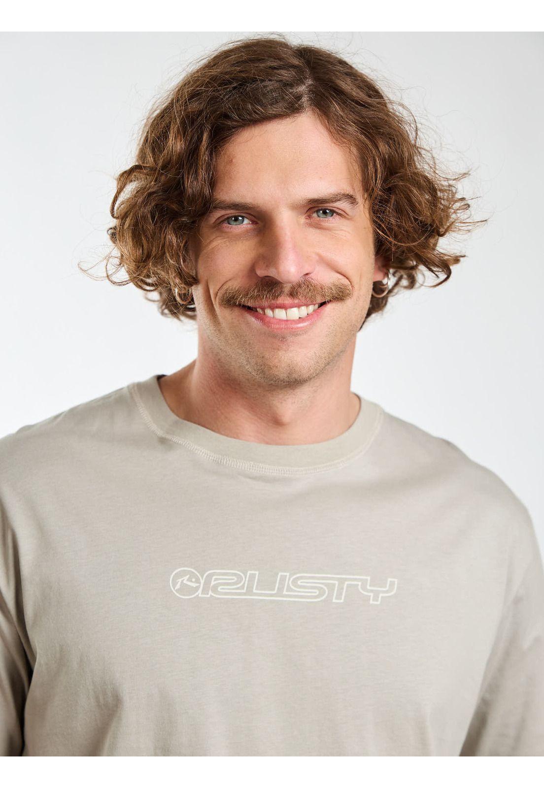 Polera MC Rusty 90S Beige Hombre Rusty-3
