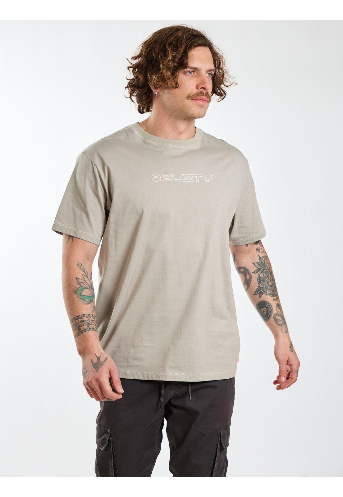 Polera MC Rusty 90S Beige Hombre Rusty-5