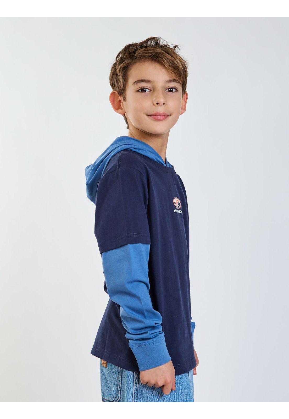 Polera ML Surf Legacy Azul Infantil Maui and Sons-2