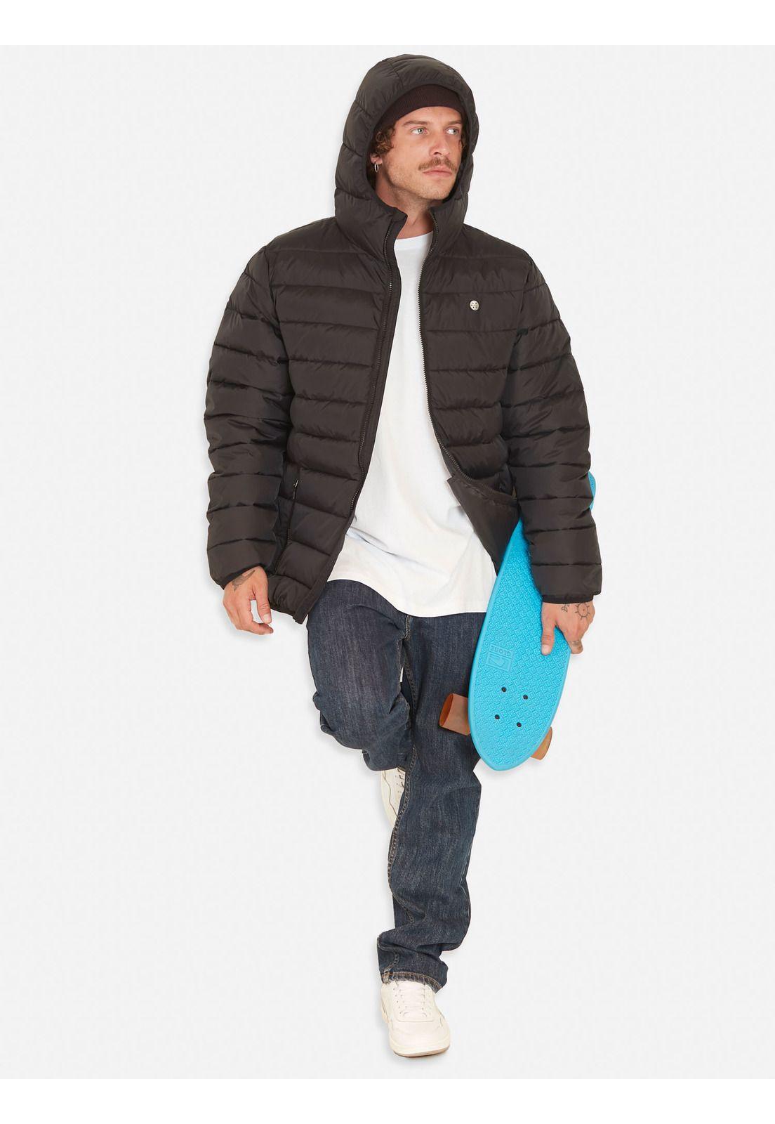 Parka Puffa Haleiwa Negro Hombre Maui And Sons-3