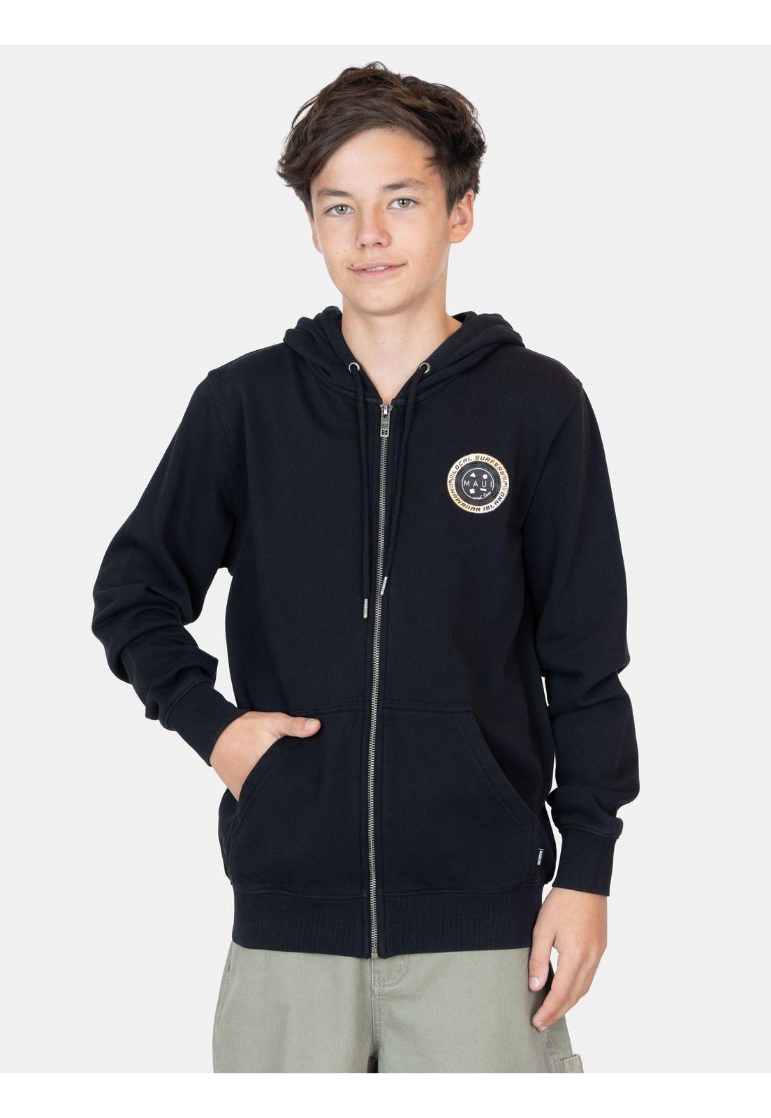 Poleron FZ  Oralia Negro Infantil Maui And Sons-0