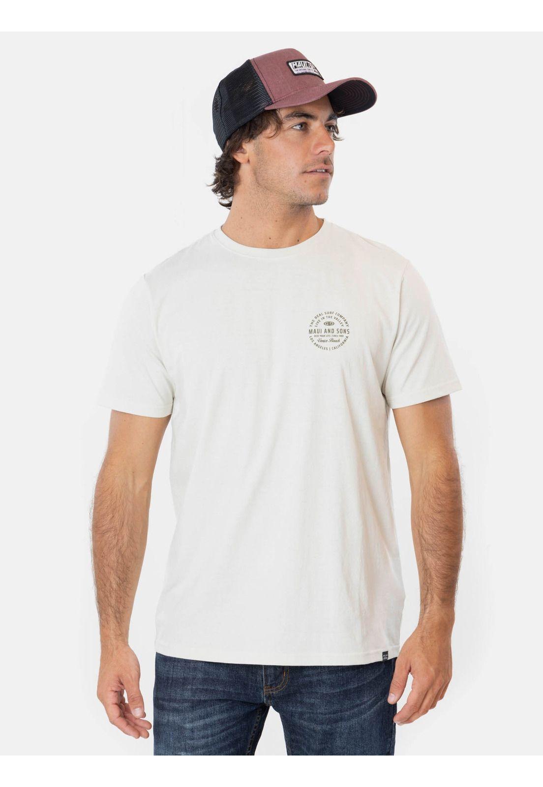 Pack Polera Jockey Ethereal Beige Hombre Maui And Sons-0