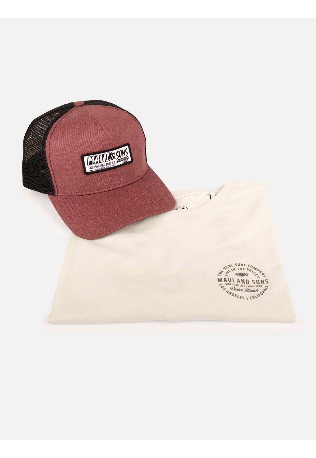 Pack Polera Jockey Ethereal Beige Hombre Maui And Sons-2