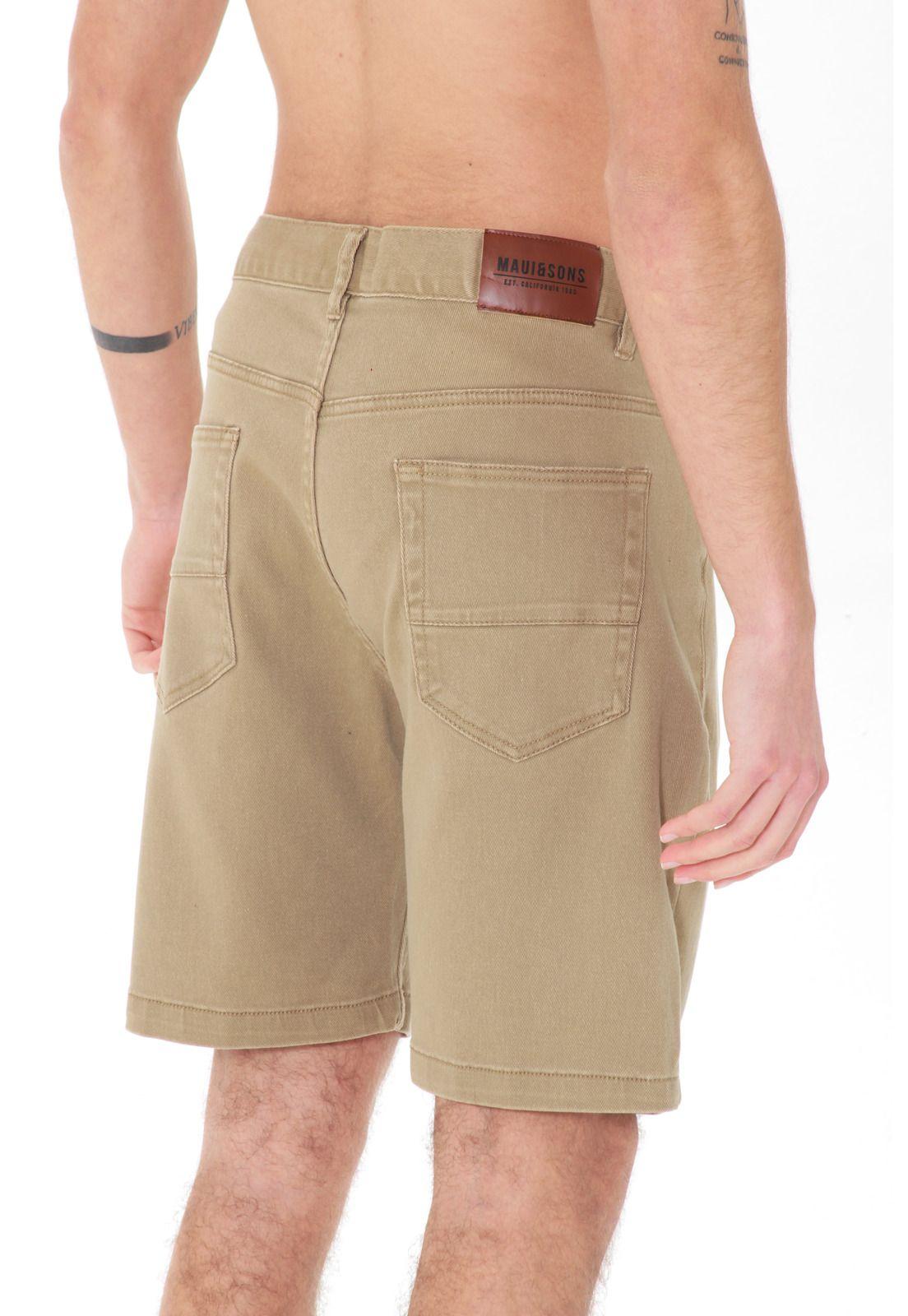 Bermuda Clasico Hombre 5B604-MV21 Khaki-1