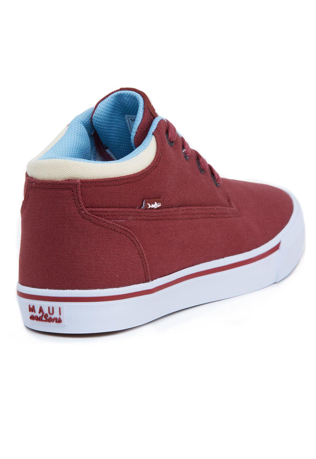 Zapatillas Hombre Rojo Maui and Sons 5Z108-MV21-2