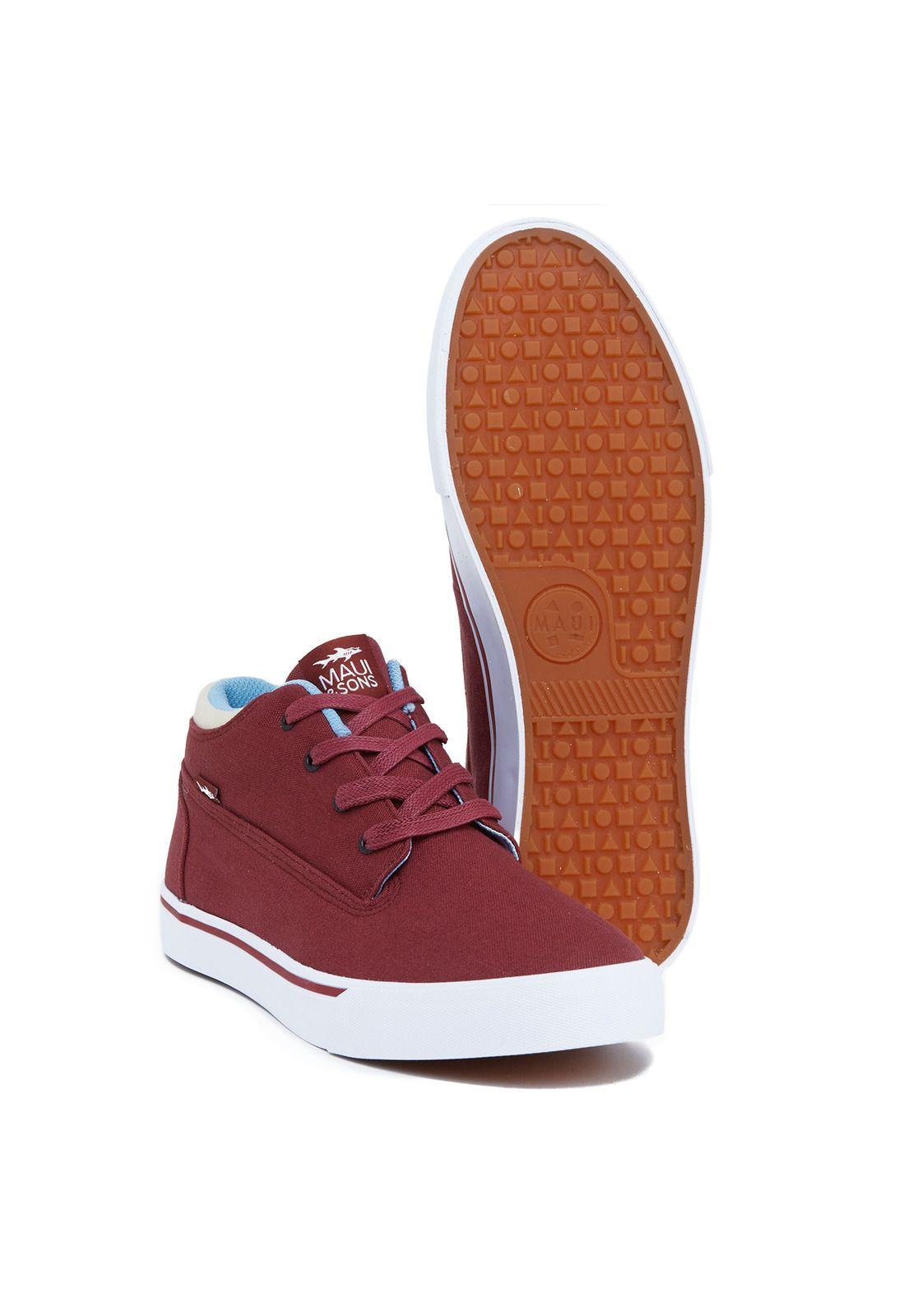 Zapatillas Hombre Rojo Maui and Sons 5Z108-MV21-4