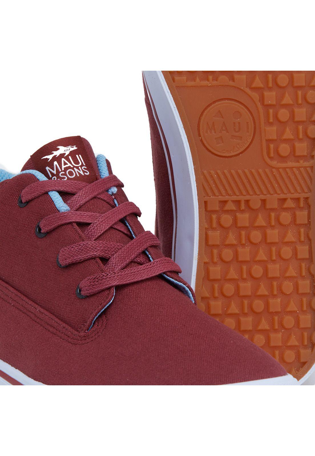 Zapatillas Hombre Rojo Maui and Sons 5Z108-MV21-5