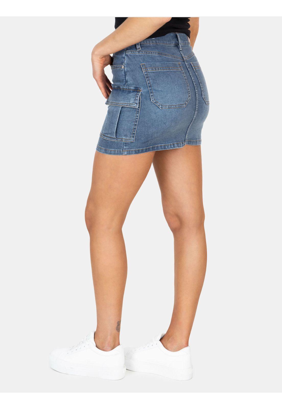 Falda Kailua Azul Mujer Maui And Sons-1