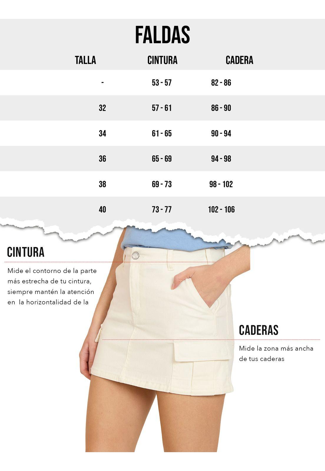 Falda Kailua Azul Mujer Maui And Sons-4