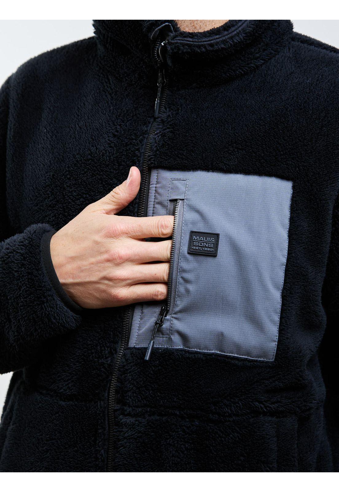 Poleron Chiporro Taskforce Negro Hombre Maui And Sons-3