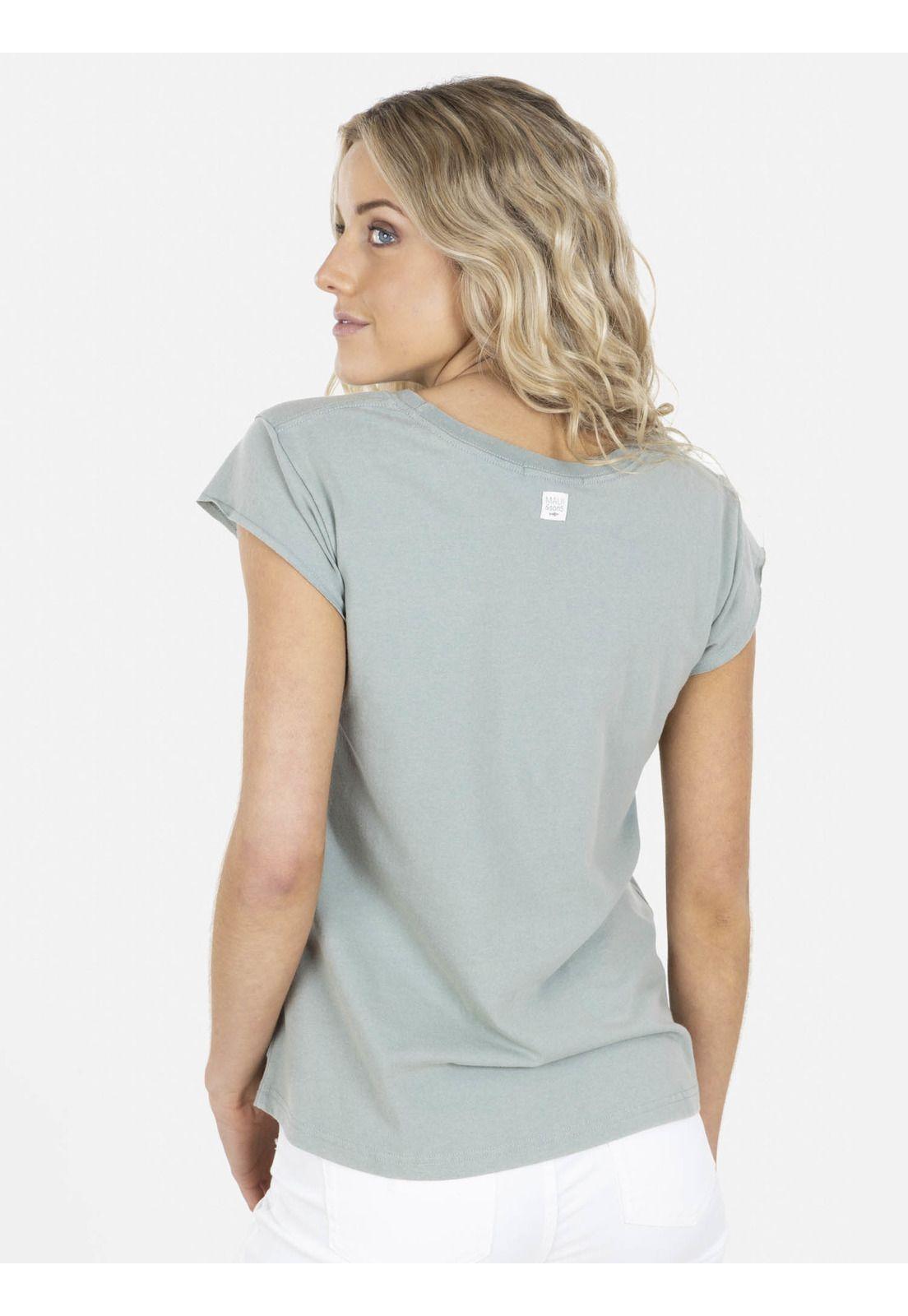 Polera COLORFUL YIN YANG Mujer Verde Maui and Sons-1