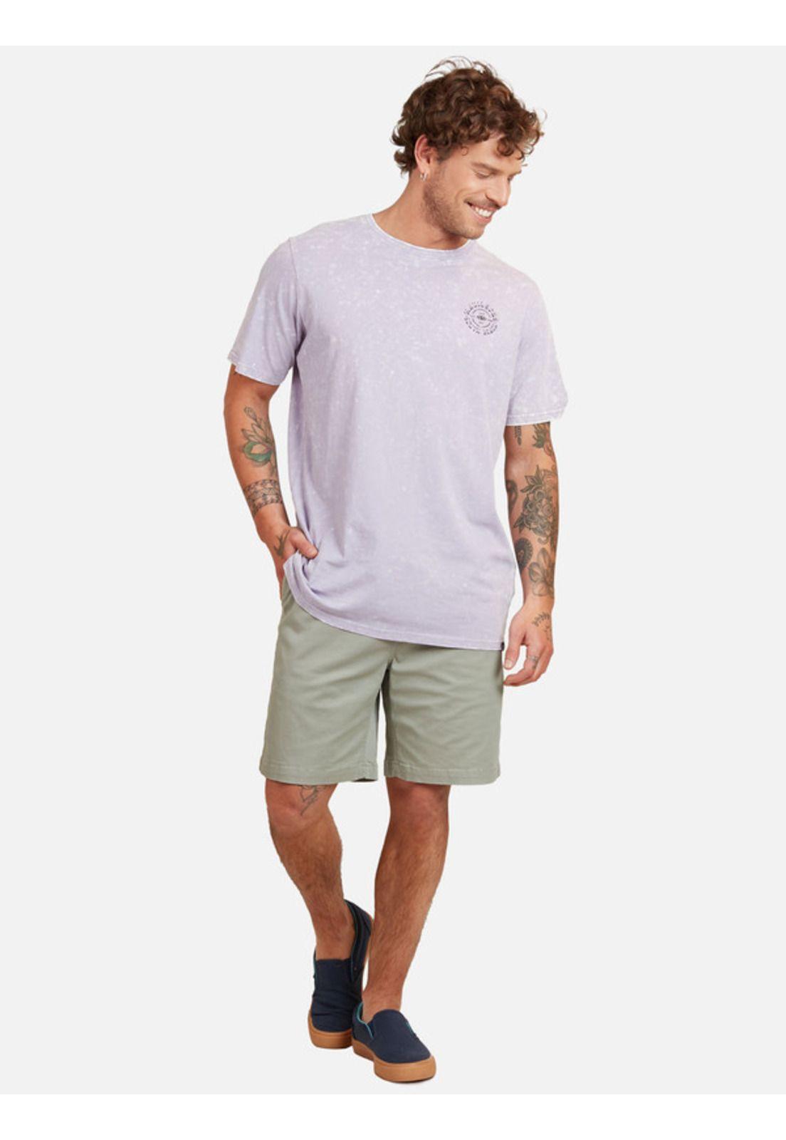 Polera South Beach Tee Hombre Morado Maui And Sons-3
