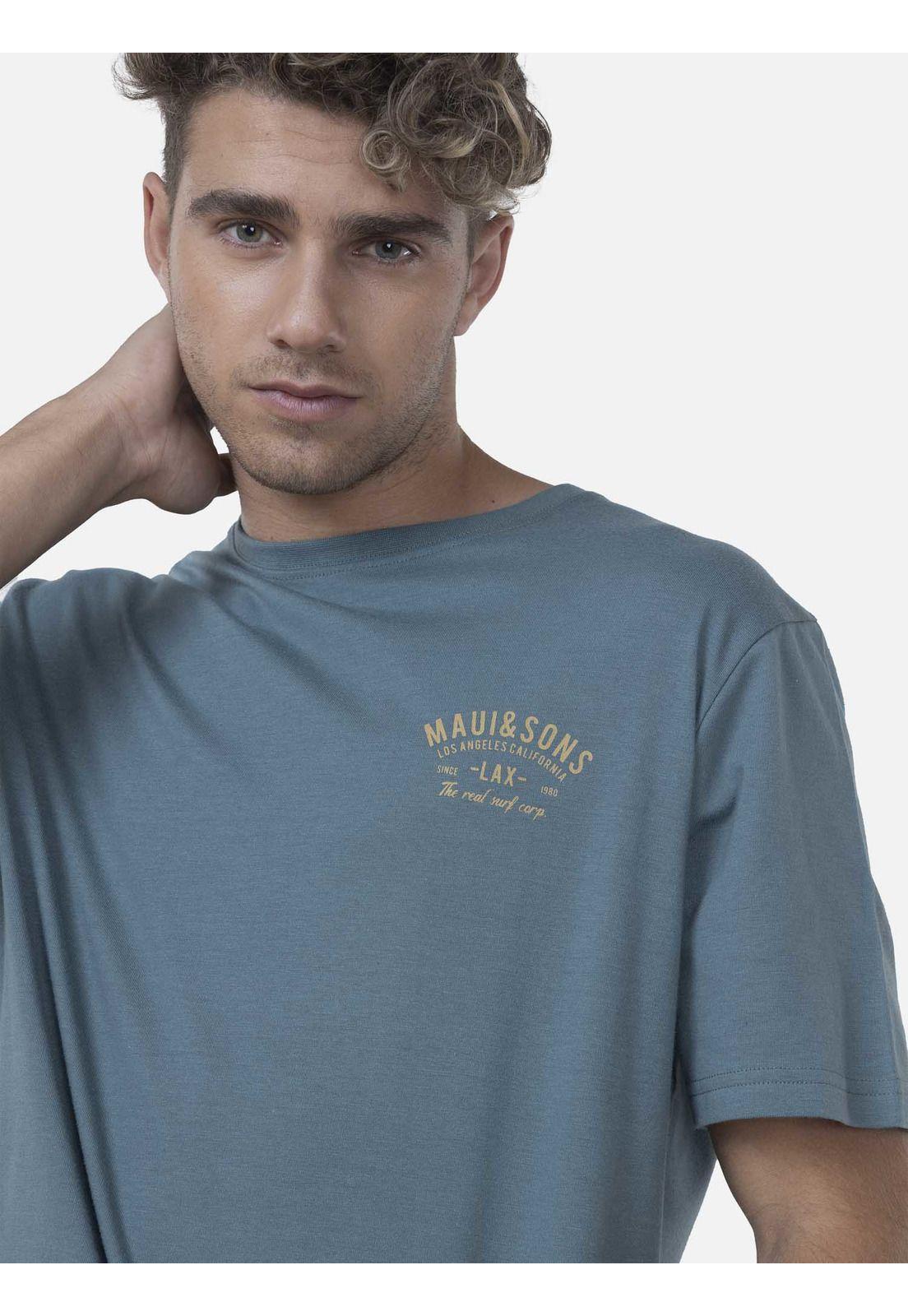 Polera Hombre CENTURY LAX SS TEE Verde Maui and Sons-2