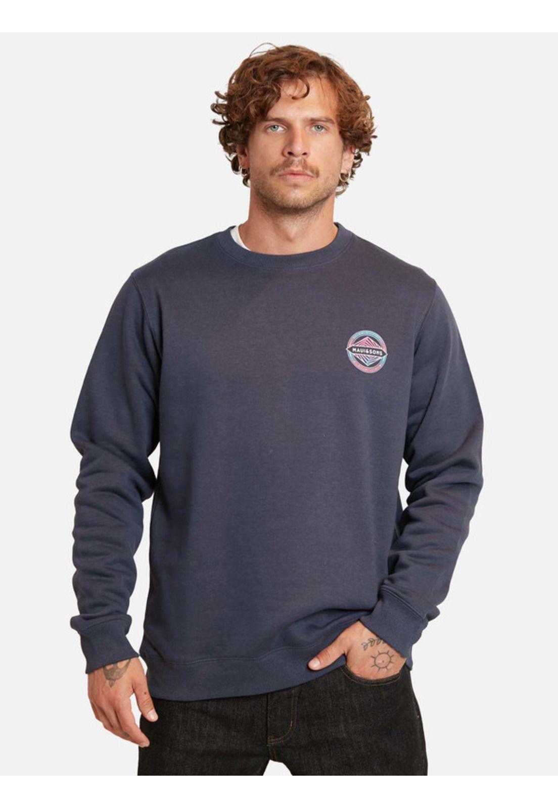 Poleron Surf And Skate Company Crew Azul Maui And Sons-0
