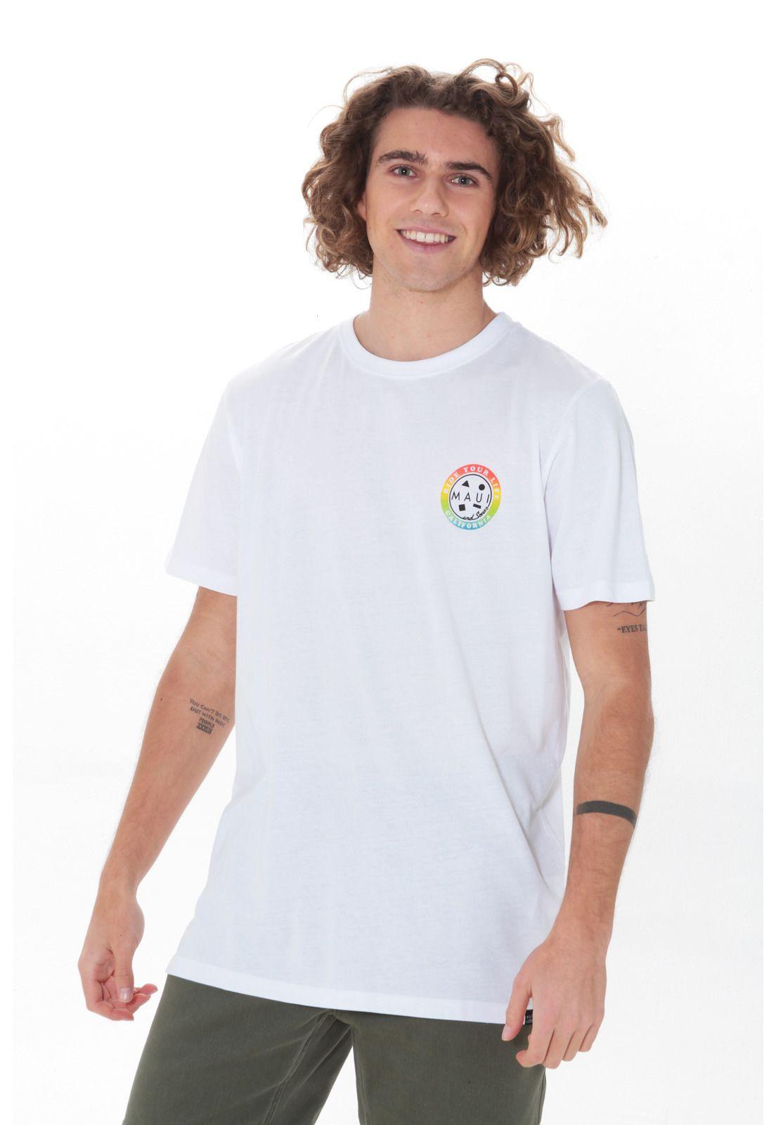 Polera M/C Basica Hombre 5P464-MV21 Blanco-0