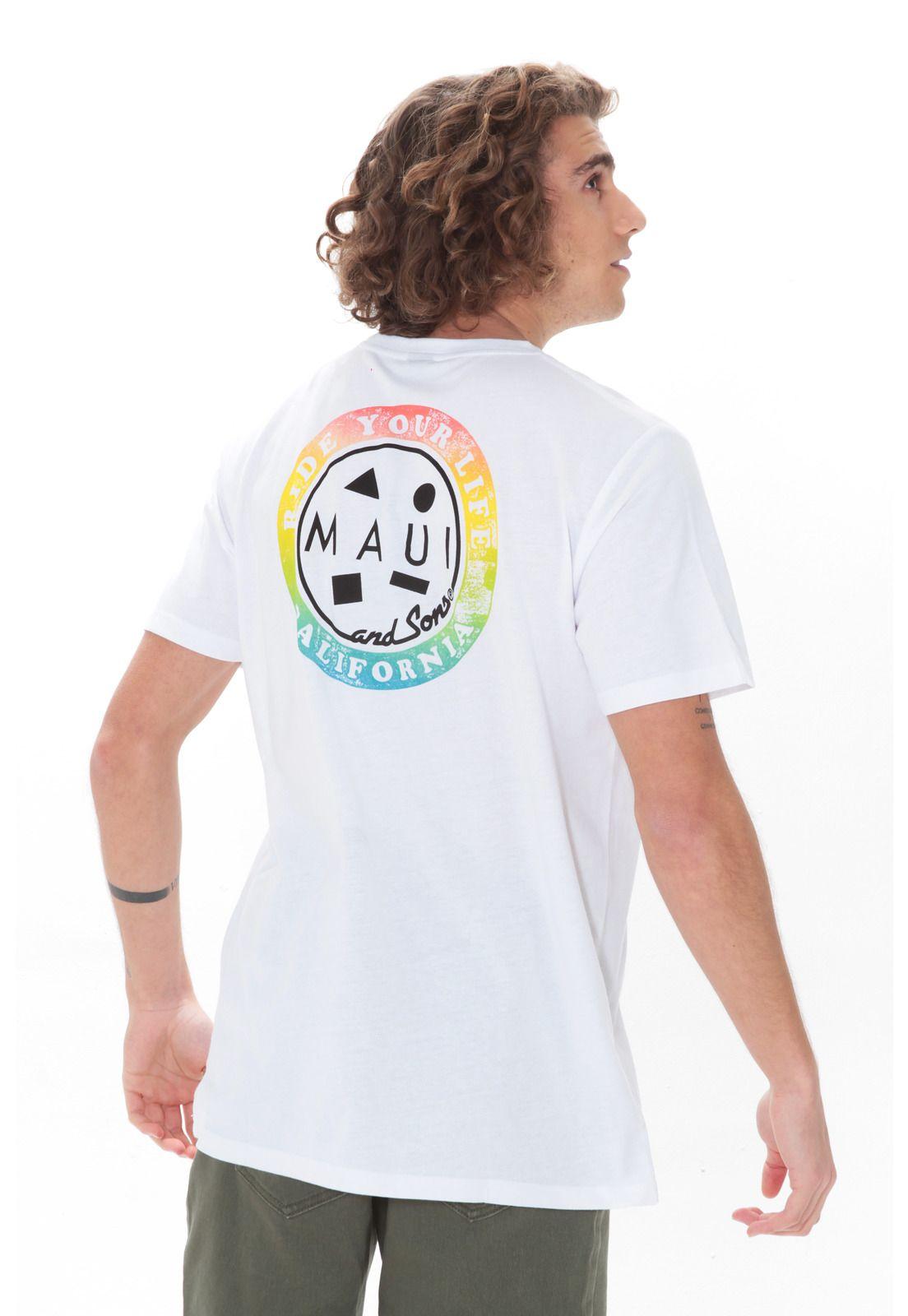 Polera M/C Basica Hombre 5P464-MV21 Blanco-1