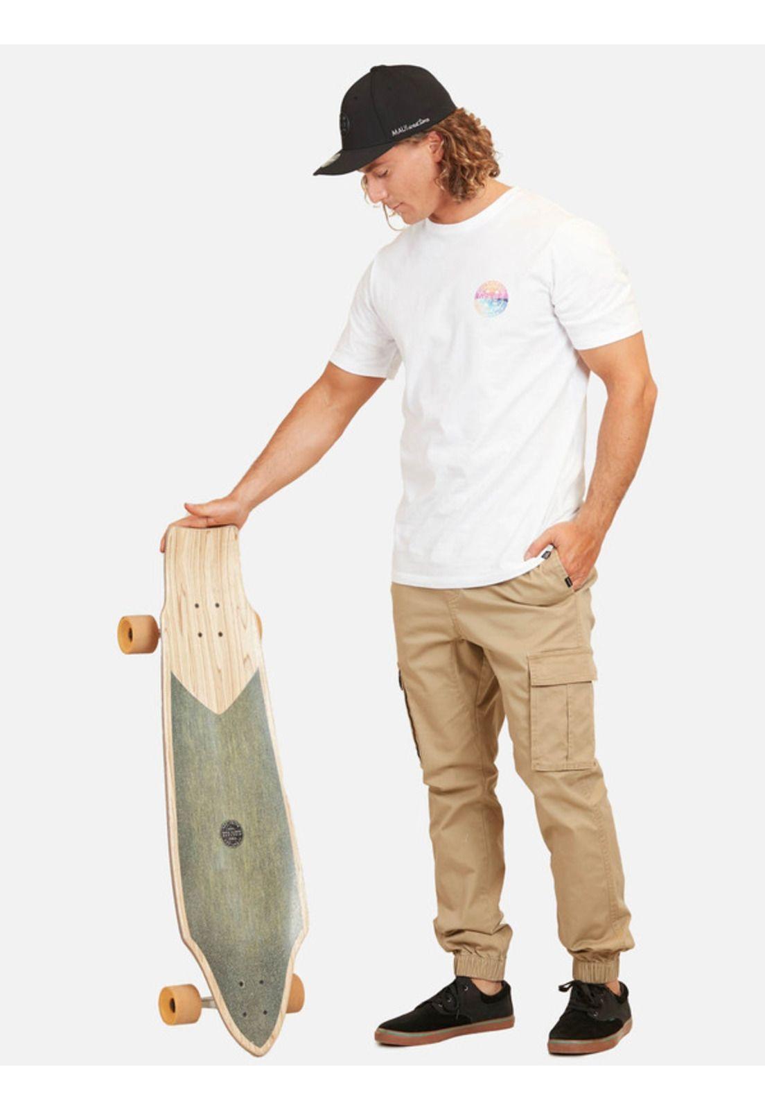 Pantalon Jogger Cargo Pocket Café Hombre Maui and sons-3