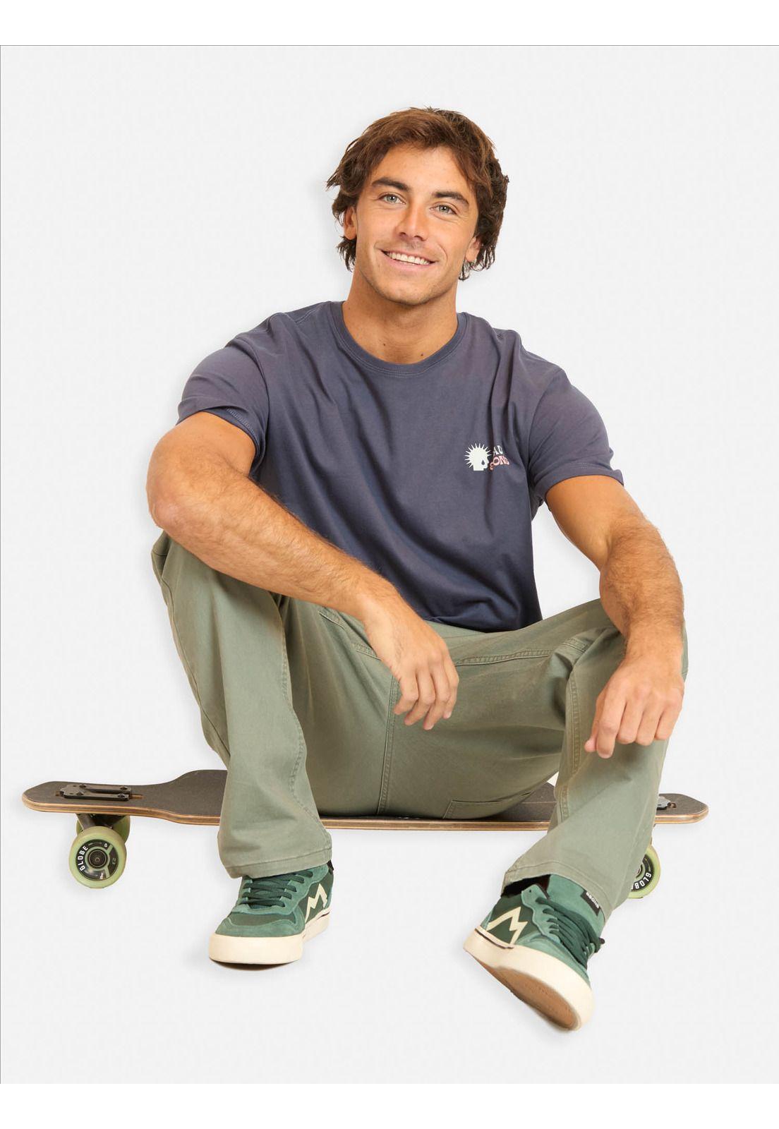 Polera MC Bafin Azul Hombre Maui And Sons-3