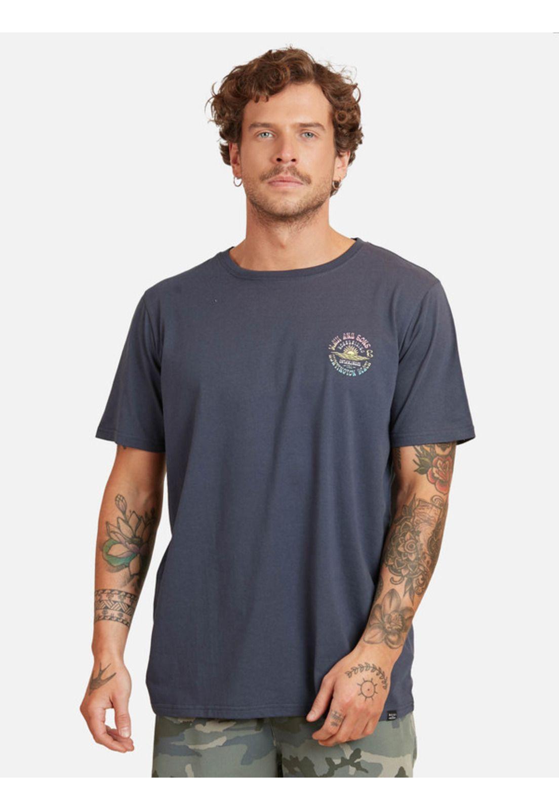 Polera Surfer Hombre Azul Maui And Sons-0