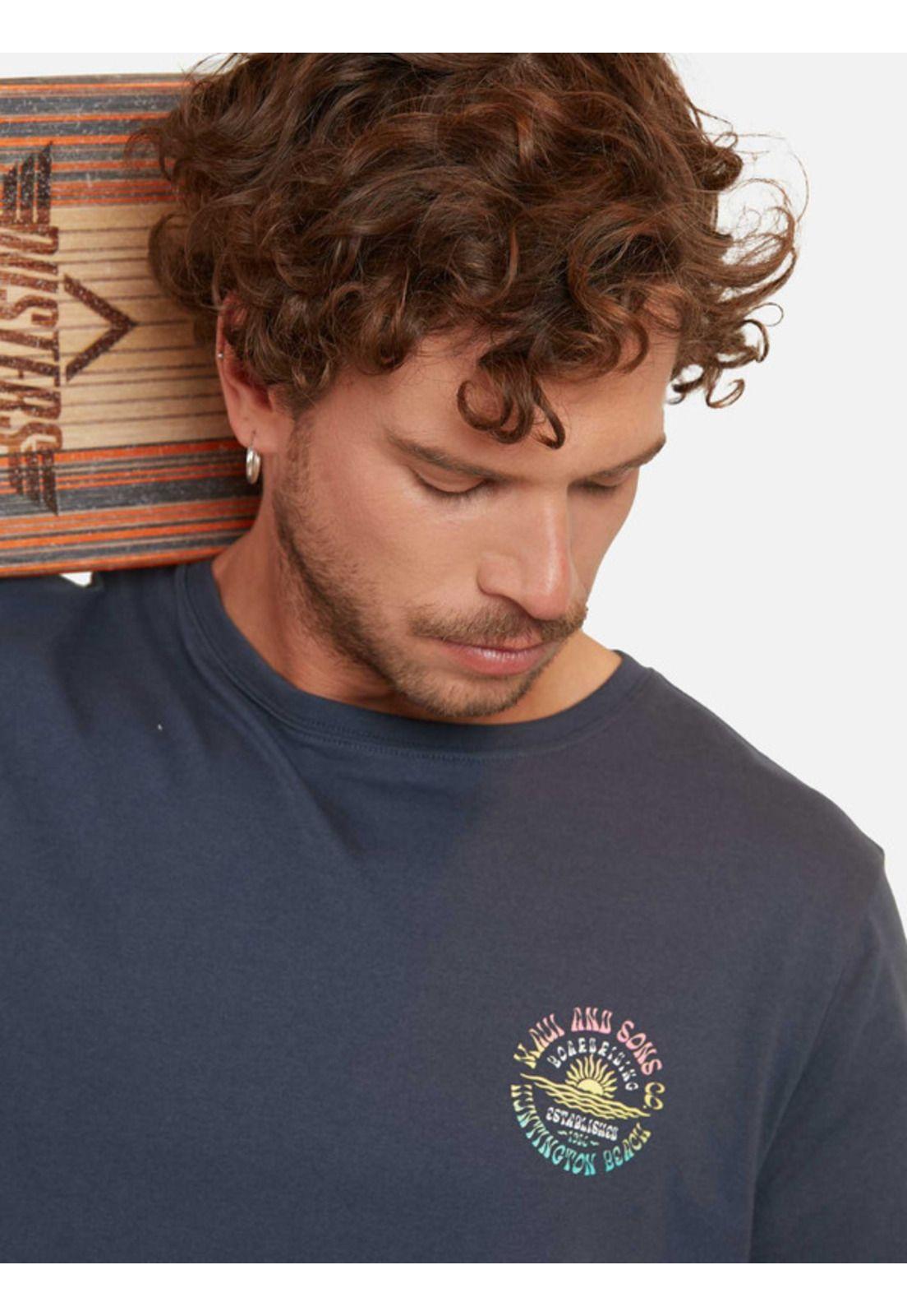 Polera Surfer Hombre Azul Maui And Sons-2