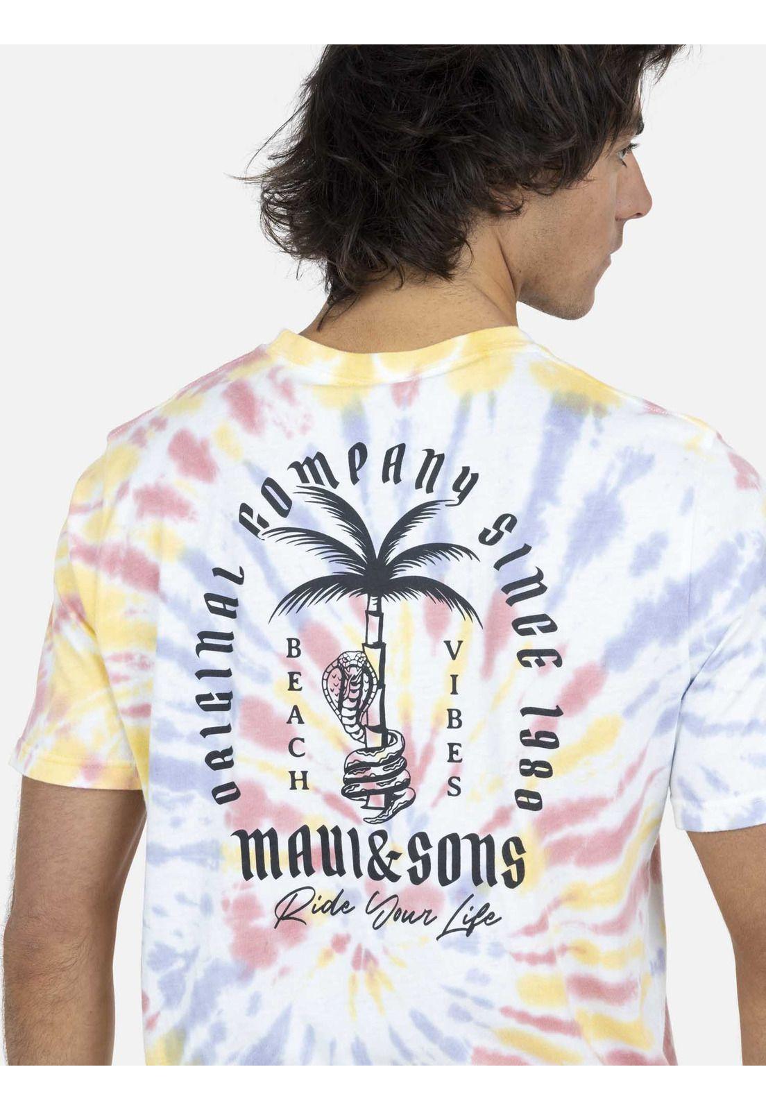 Polera Hombre Amarillo 5P594-MV22 Maui And Sons-2