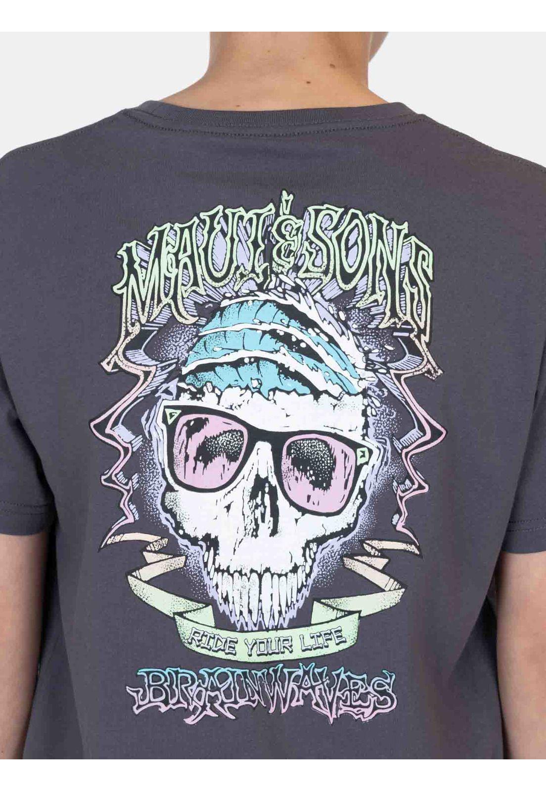 Polera MC SeaSnaps Gris Infantil Maui And Sons-2