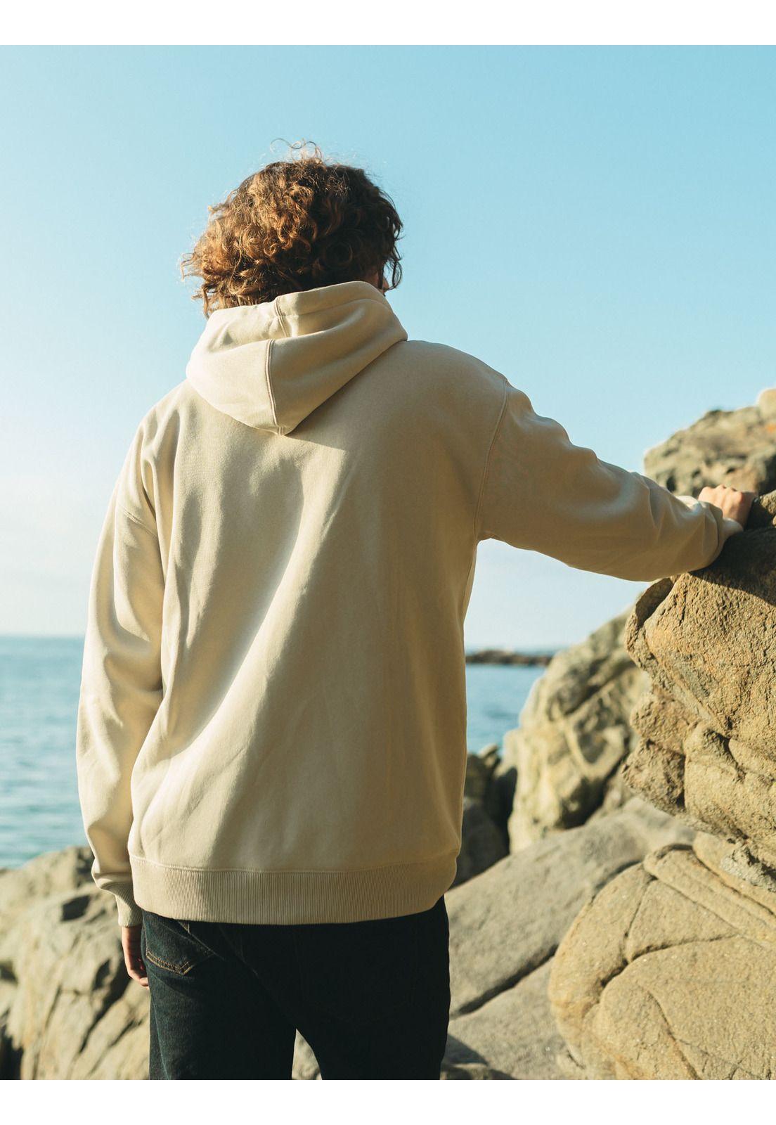 Poleron Canguro Oceyx Beige Hombre Maui And Sons-2