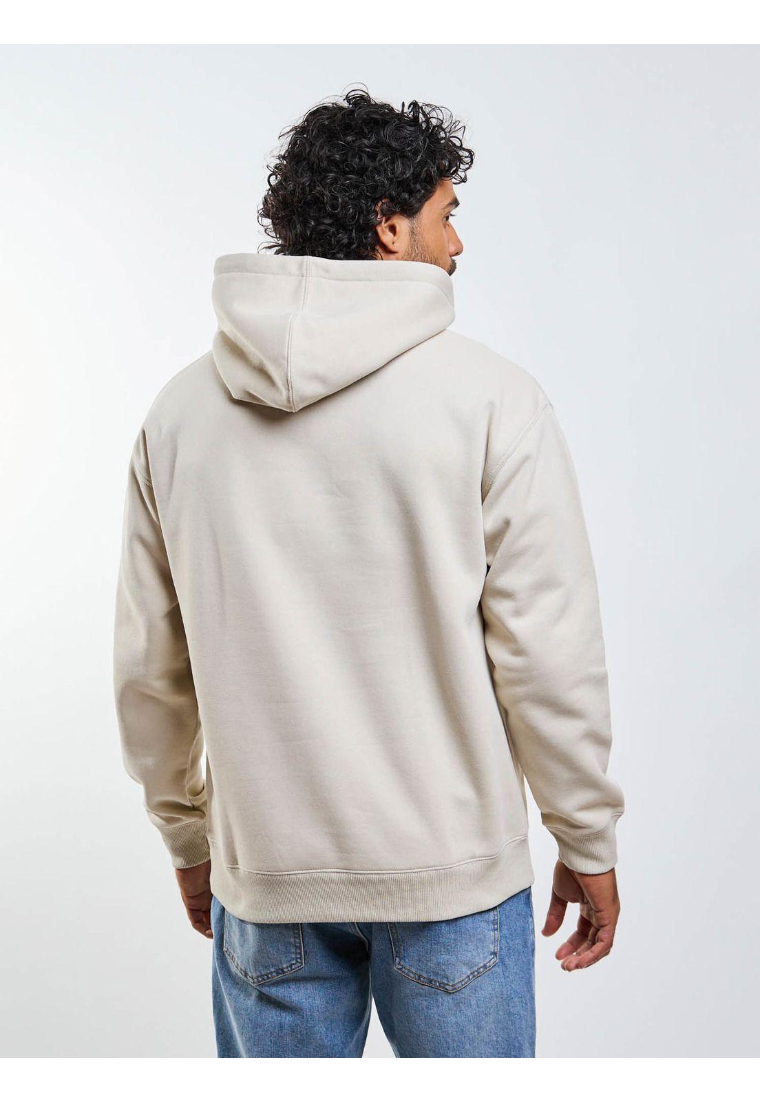 Poleron Canguro Oceyx Beige Hombre Maui And Sons-5