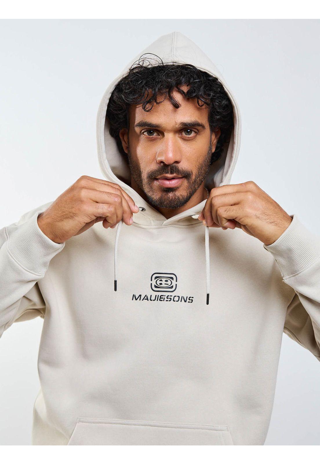 Poleron Canguro Oceyx Beige Hombre Maui And Sons-7