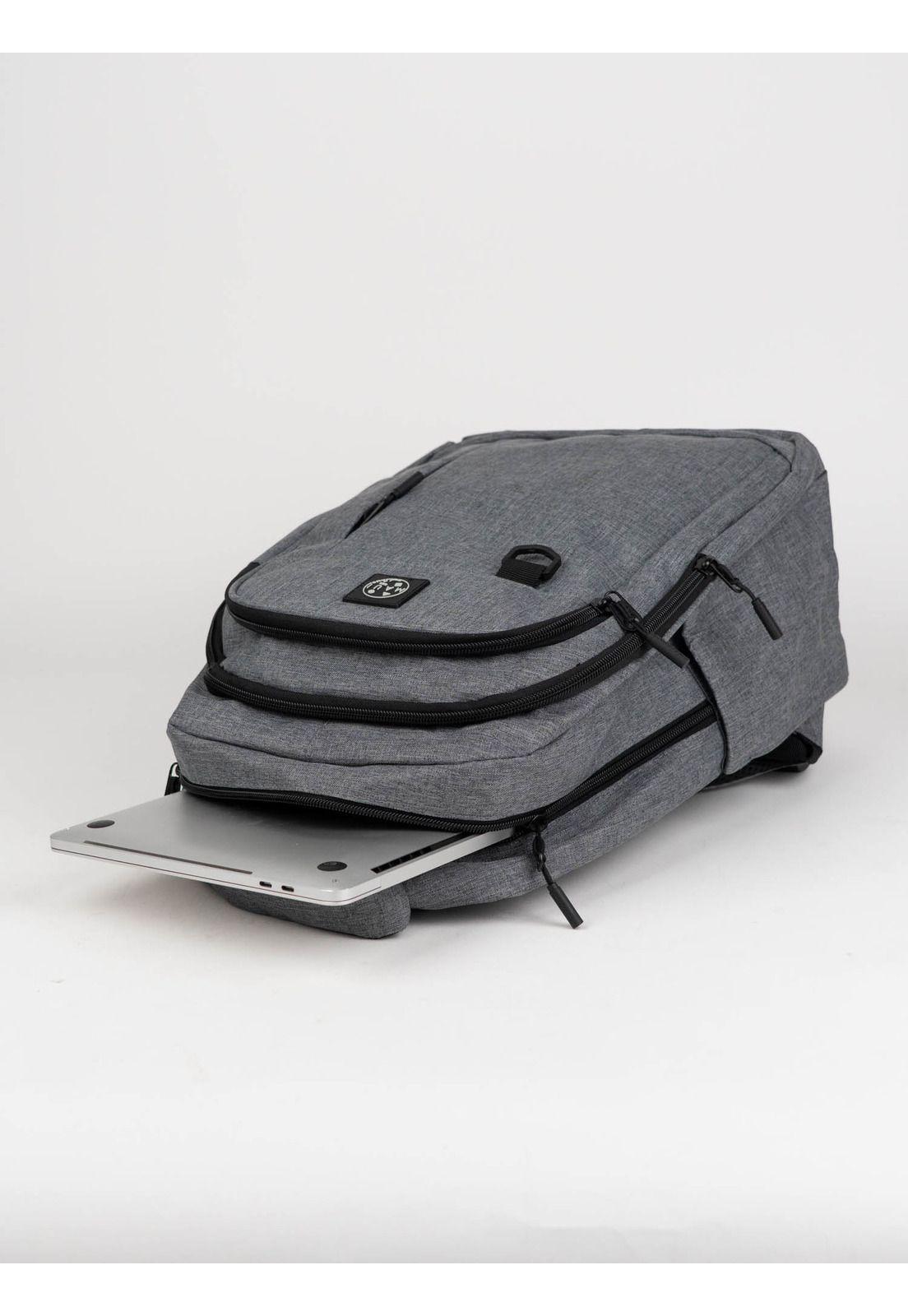 Mochila Escolar Brightsea Gris Hombre Maui and sons-3