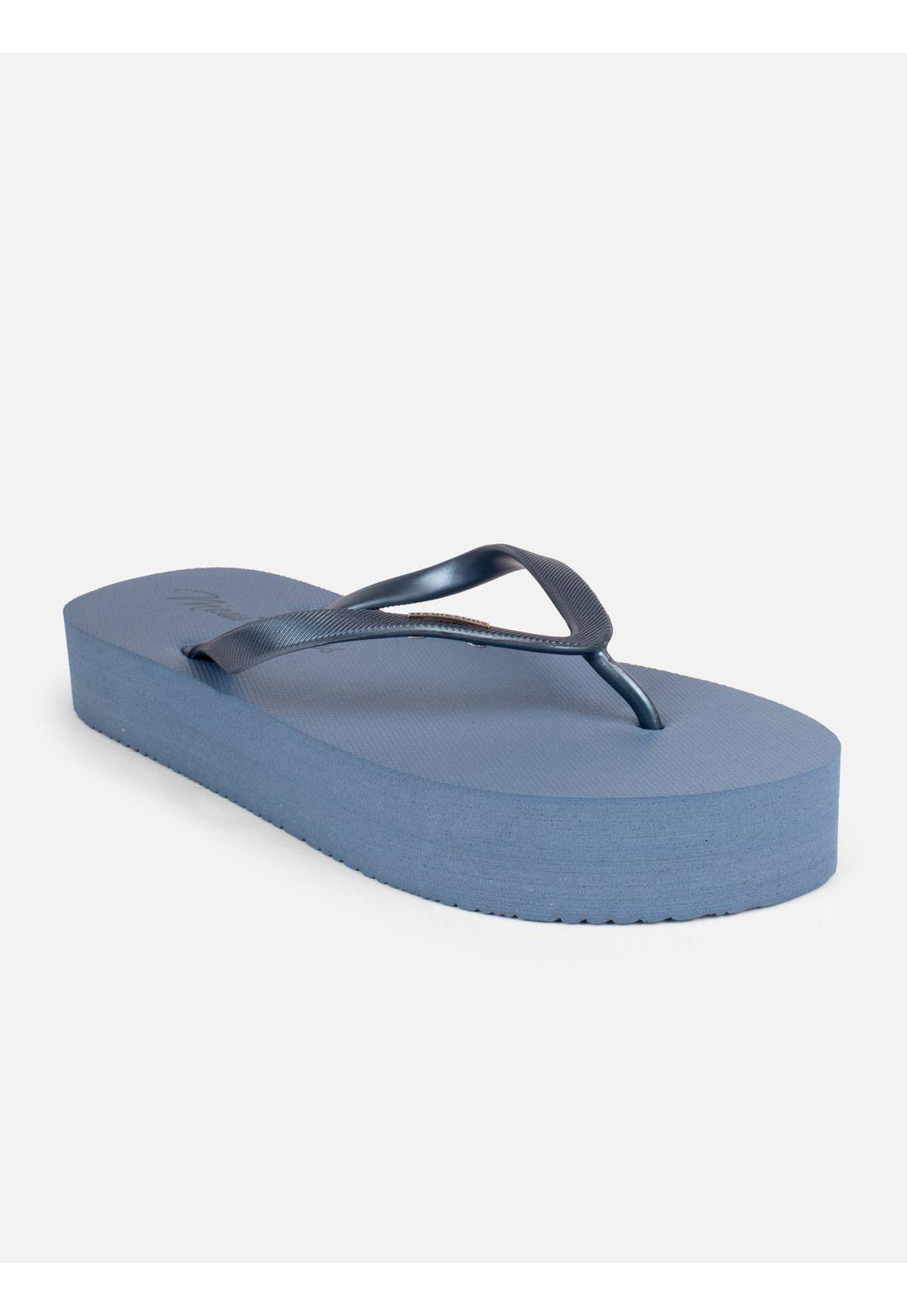 Sandalia Metallic Azul marino Mujer Maui And Sons-1