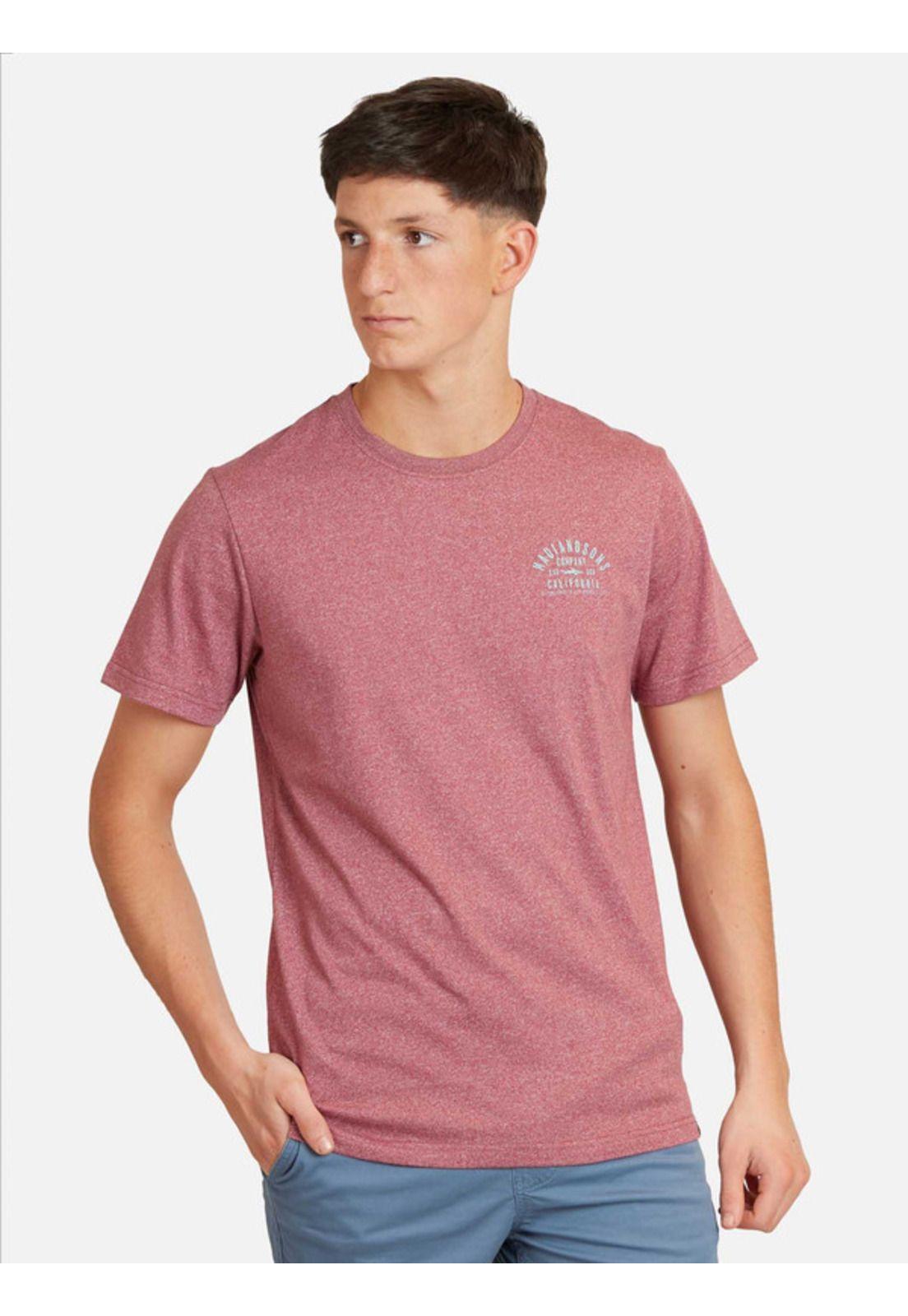 Polera Est. Life. 1980 Ss Tee Juvenil Hombre Burdeo Maui And Sons-0