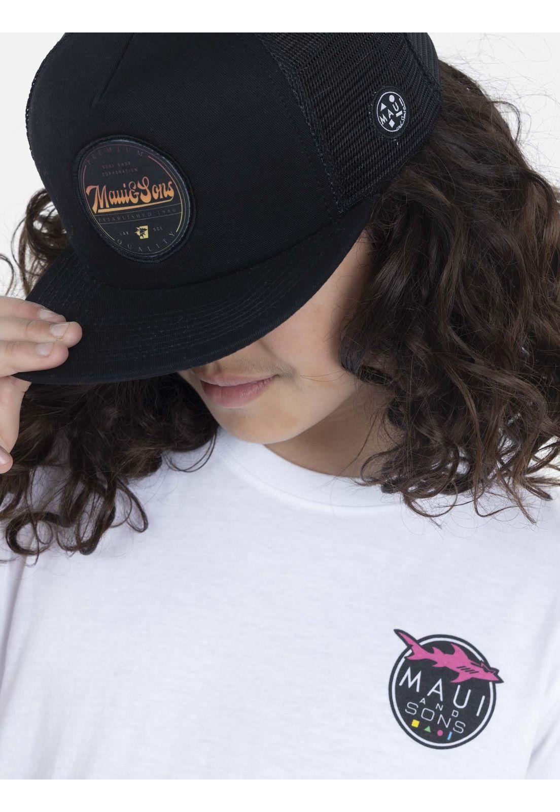 Pack Polera Jockey Juvenil Blanco 5AV1225-MV22 Maui And Sons-2