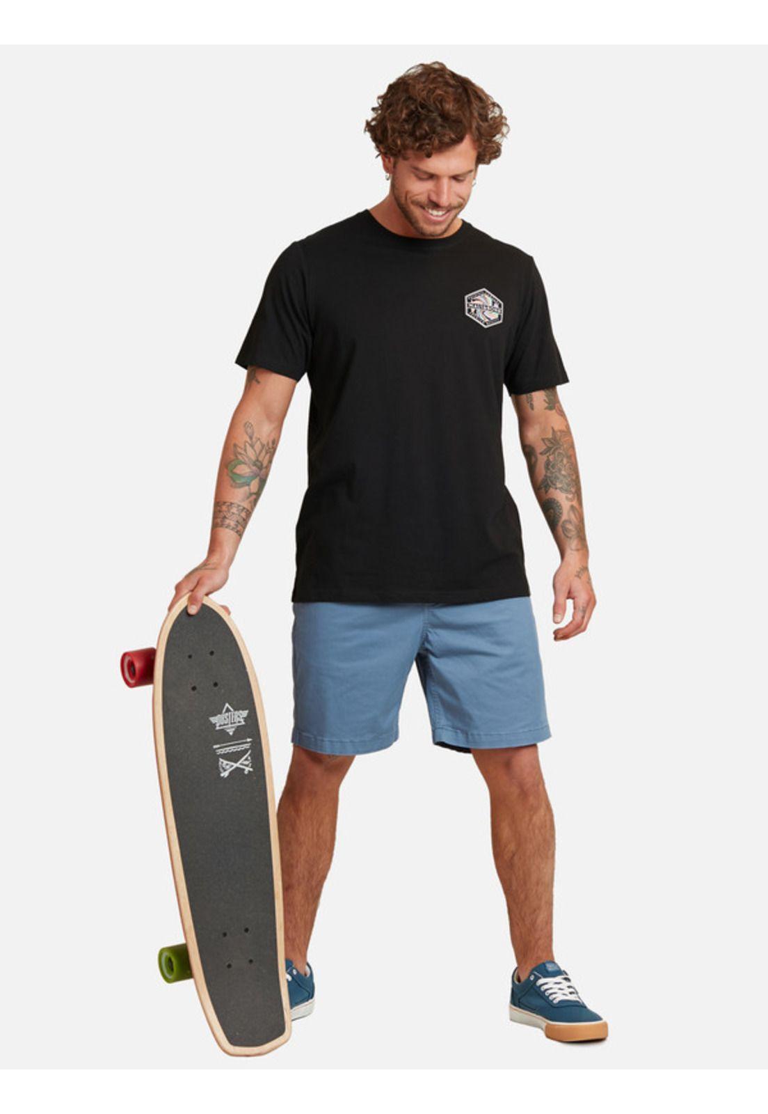 Polera Og Pq Ss Tee Hombre Negro Maui And Sons-3