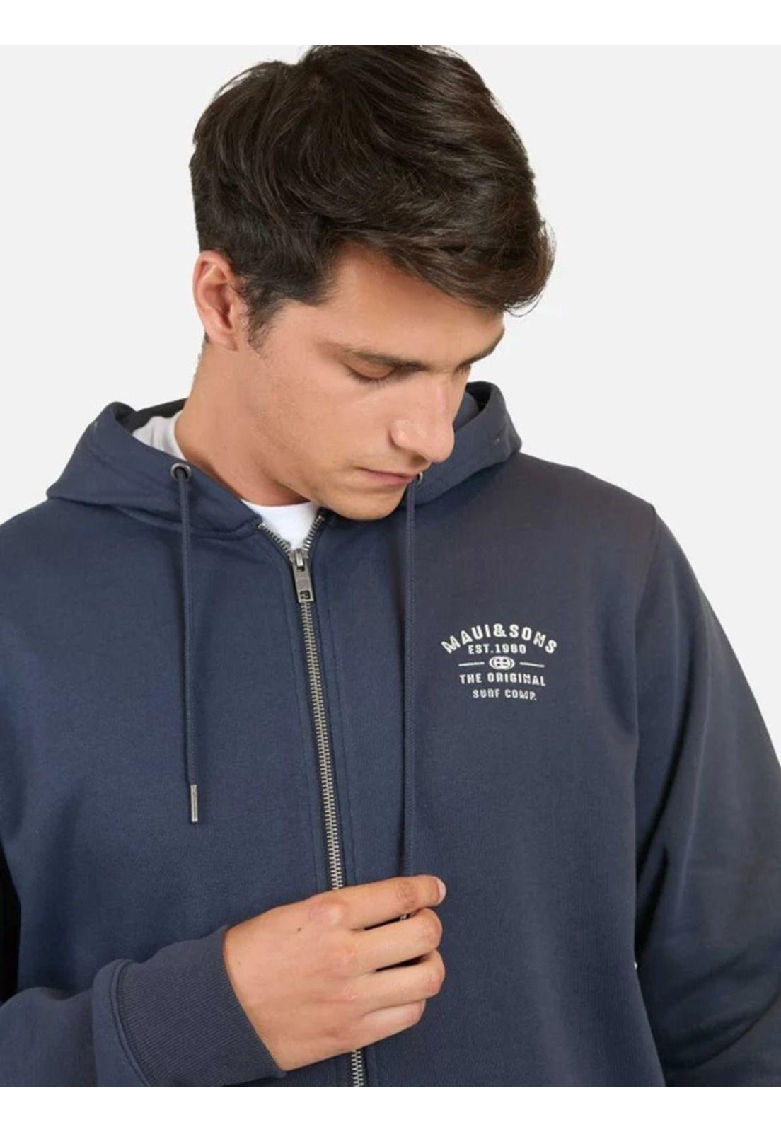 Poleron Medieval Hoodie Azul Maui And Sons-2