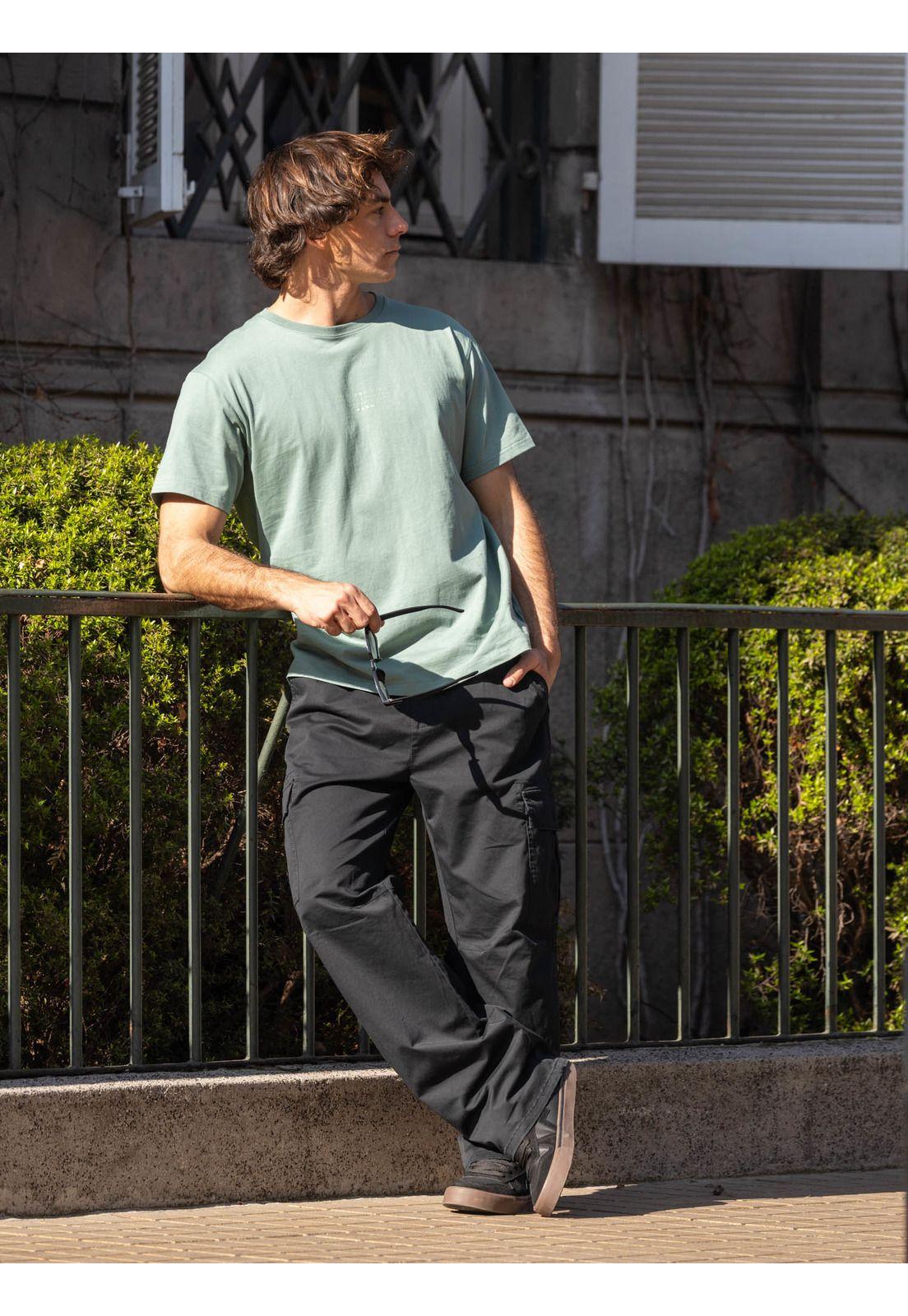 Pantalón Jogger Olani Negro Hombre Maui And Sons-0