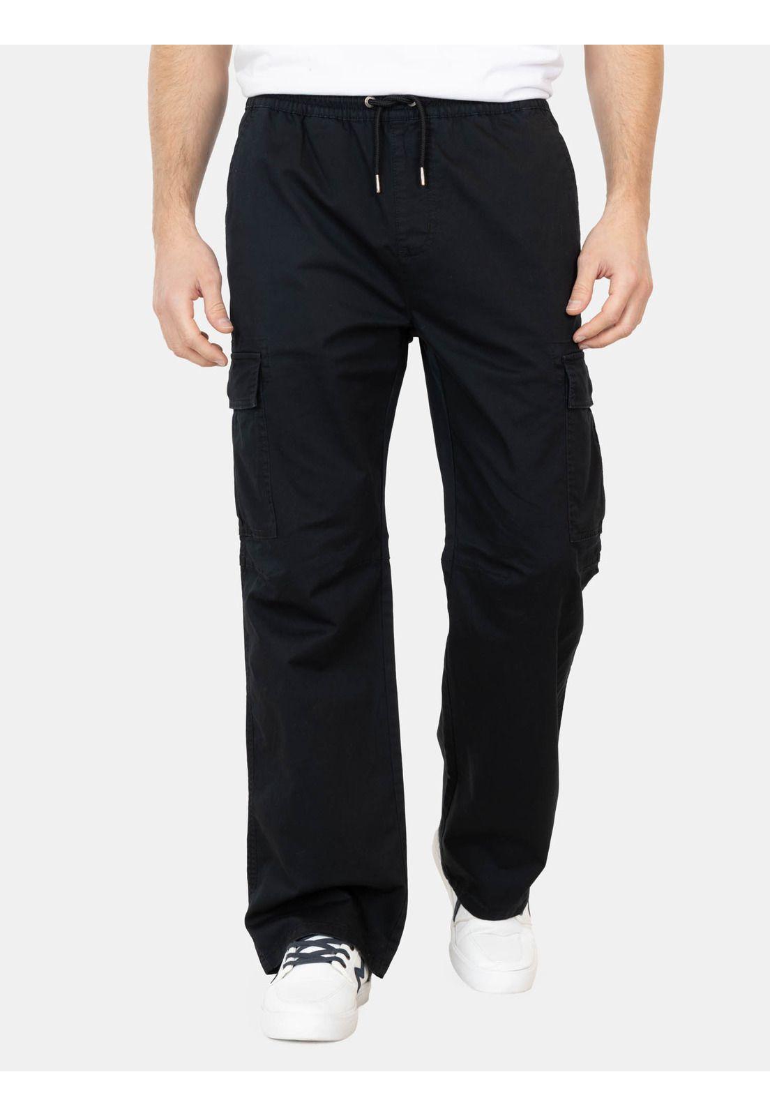 Pantalón Jogger Olani Negro Hombre Maui And Sons-1