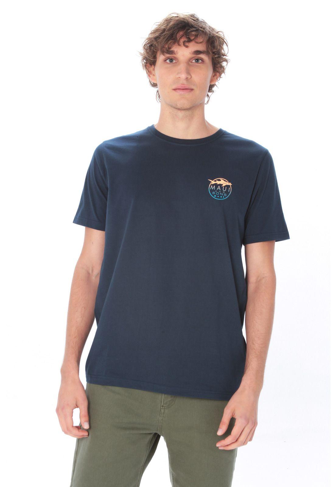 Polera Hombre Maui 5P900-MV21 Azul-0