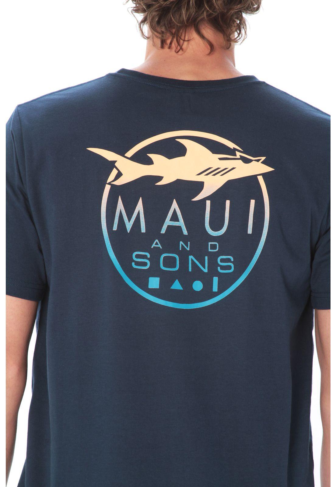 Polera Hombre Maui 5P900-MV21 Azul-2