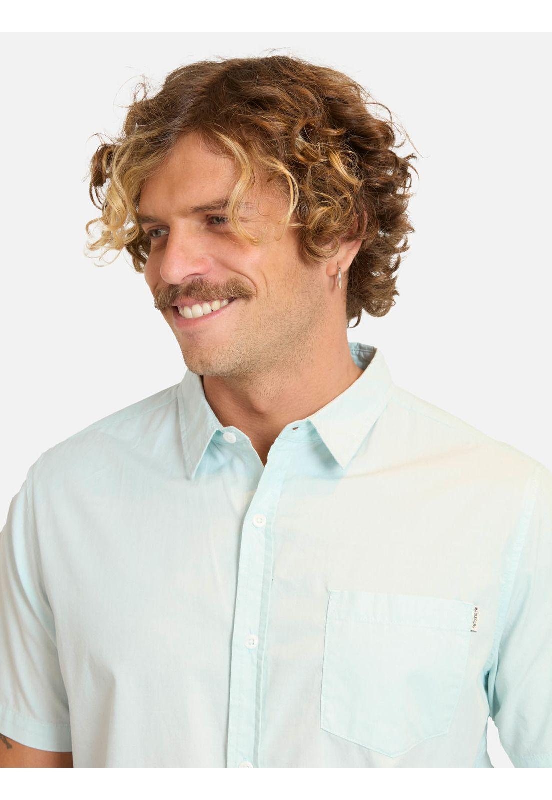 Camisa MC Teora Verde Hombre Maui And Sons-2