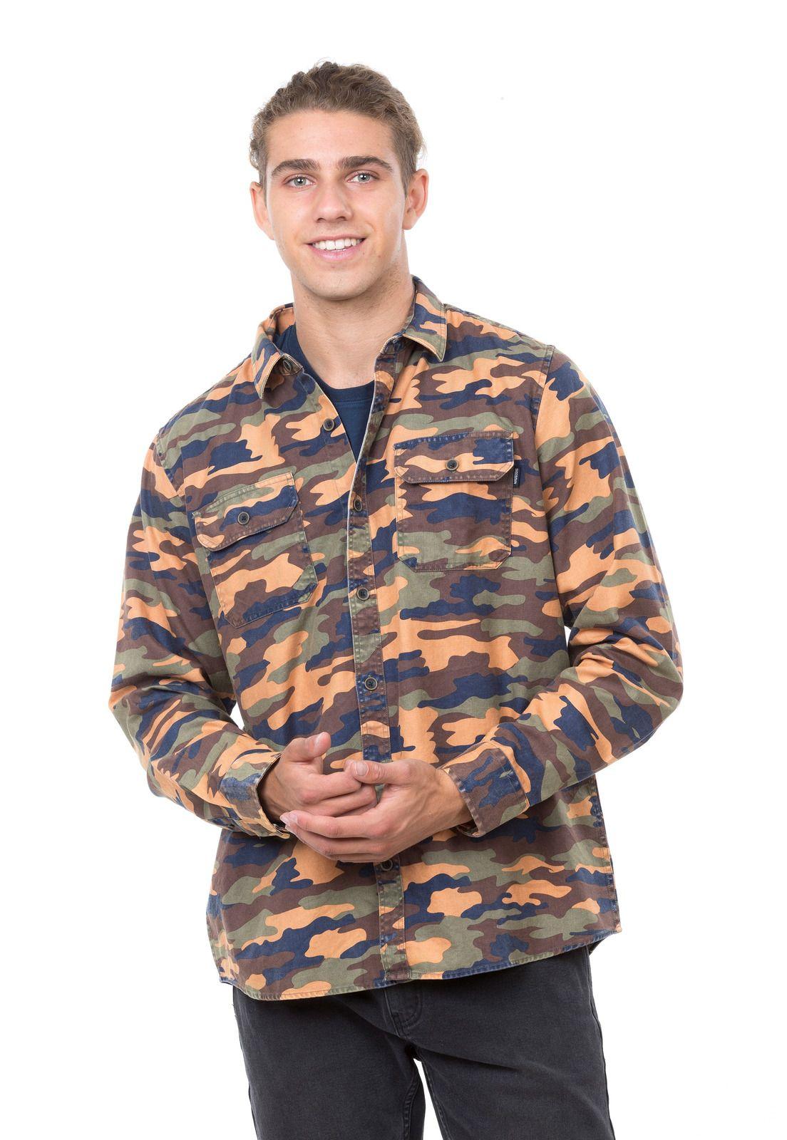 Camisa Manga Larga Hombre 5C913-MI20 Verde-0