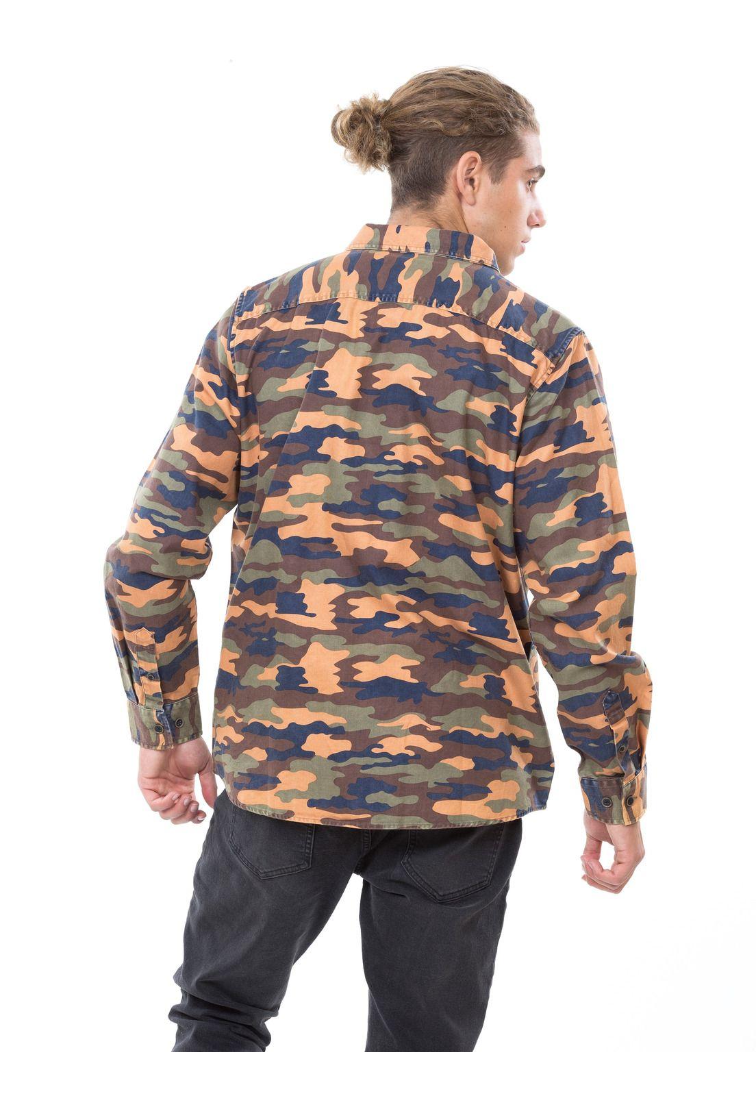 Camisa Manga Larga Hombre 5C913-MI20 Verde-1