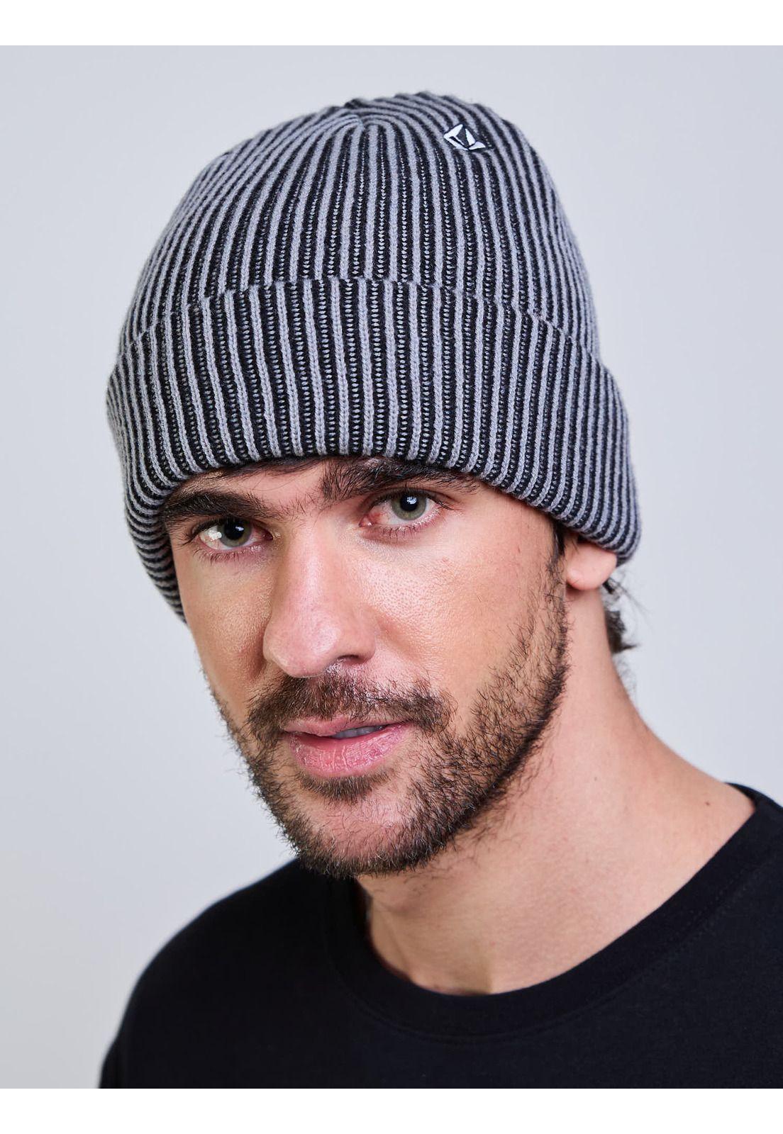 Gorro Skullon Gris Hombre Volcom-3