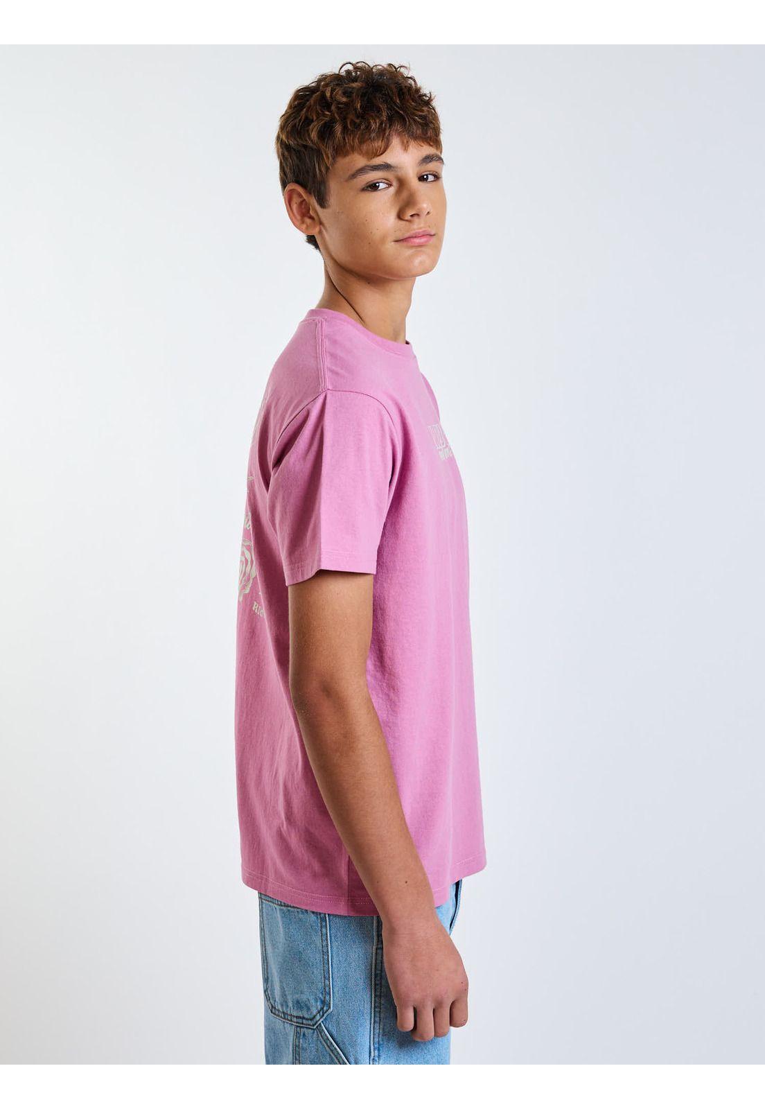 Polera MC Island Icons Rosado Infantil Maui and Sons-2