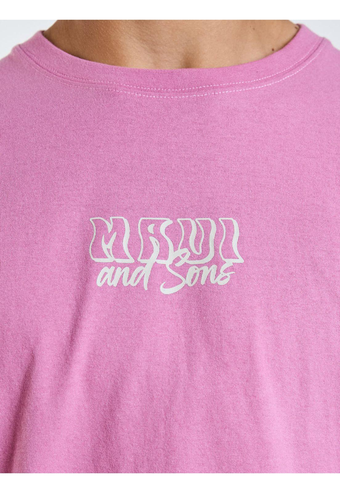 Polera MC Island Icons Rosado Infantil Maui and Sons-5