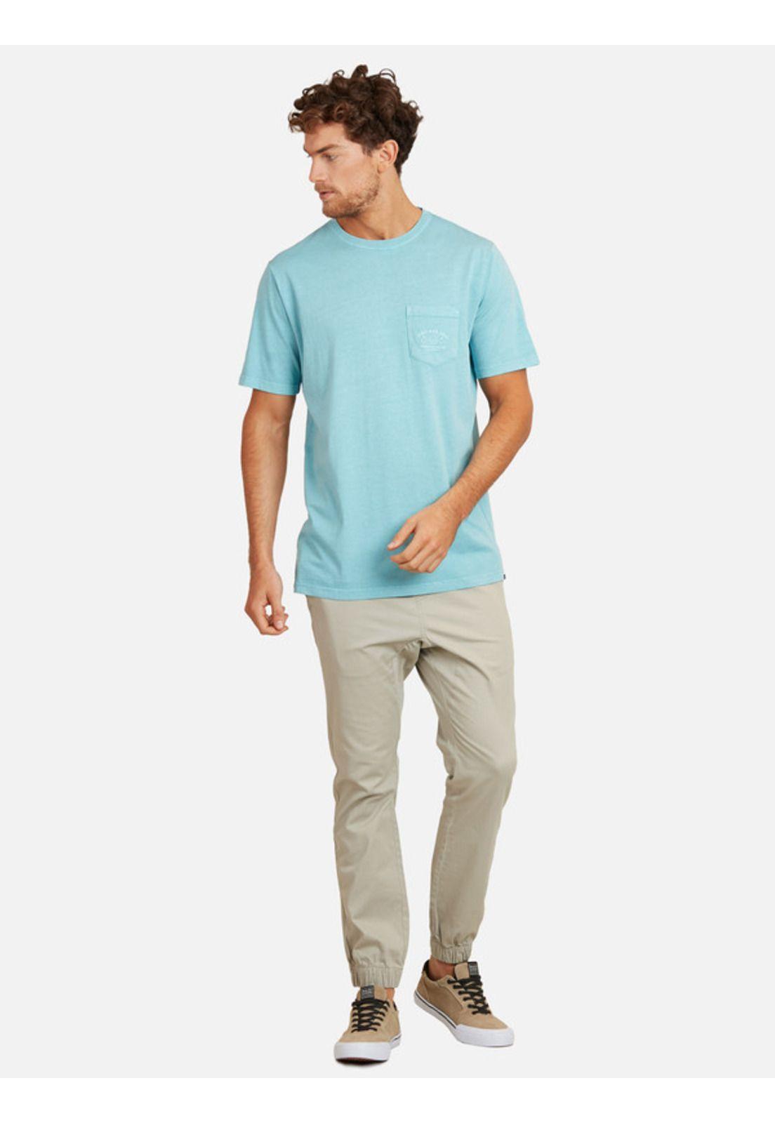 Polera Sin Nombre De Fantasia Hombre Celeste Maui And Sons-3