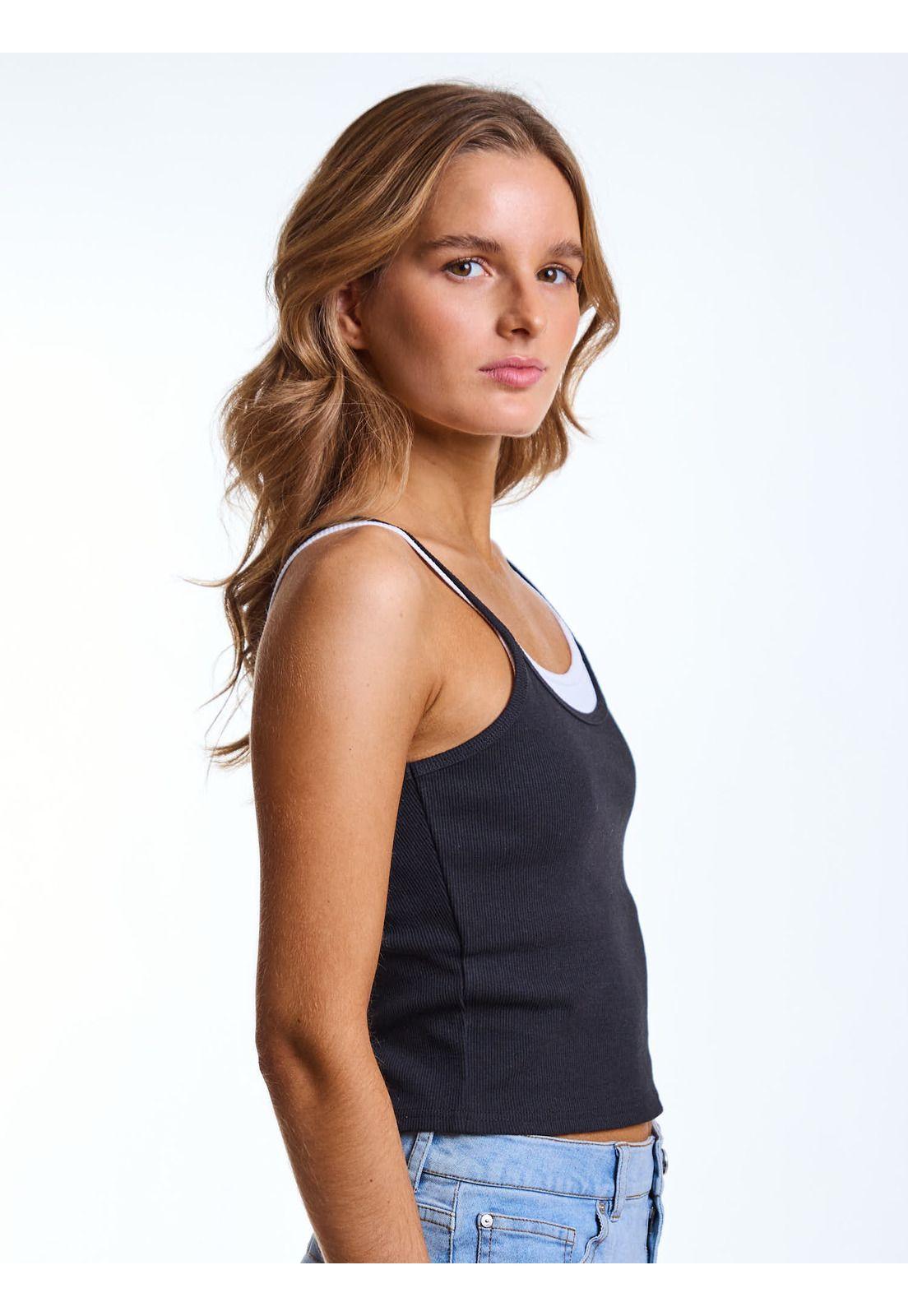 Polera SM Nara Negro Mujer Maui and Sons-2