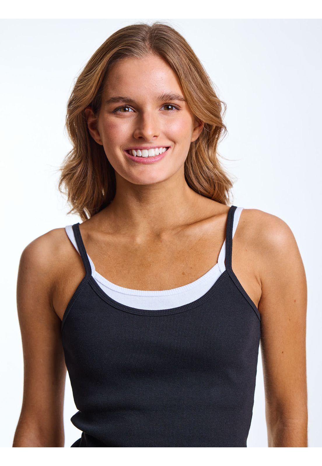 Polera SM Nara Negro Mujer Maui and Sons-3