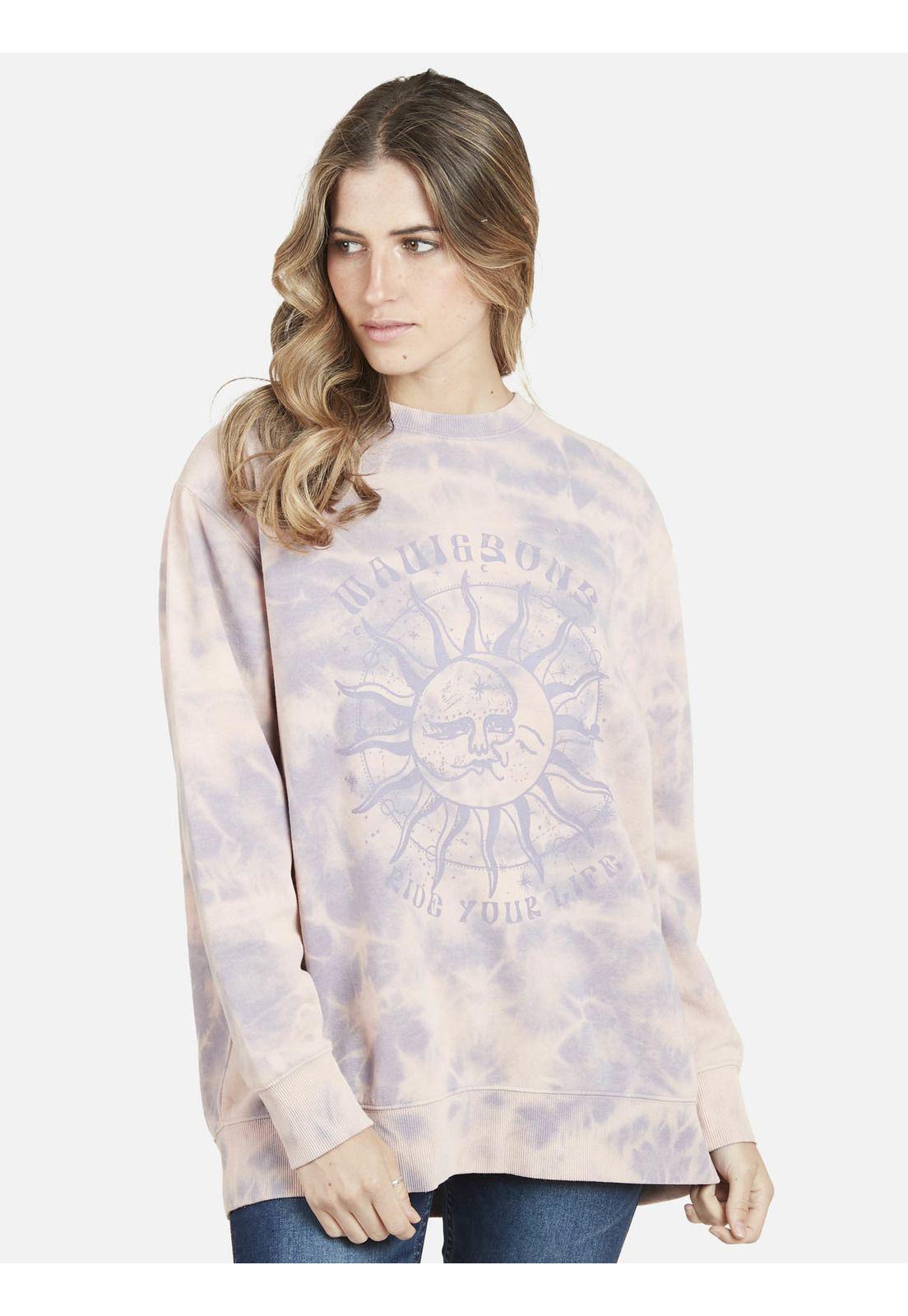 Poleron CREW COSMIC SUN Mujer Multicolor Maui and Sons-0